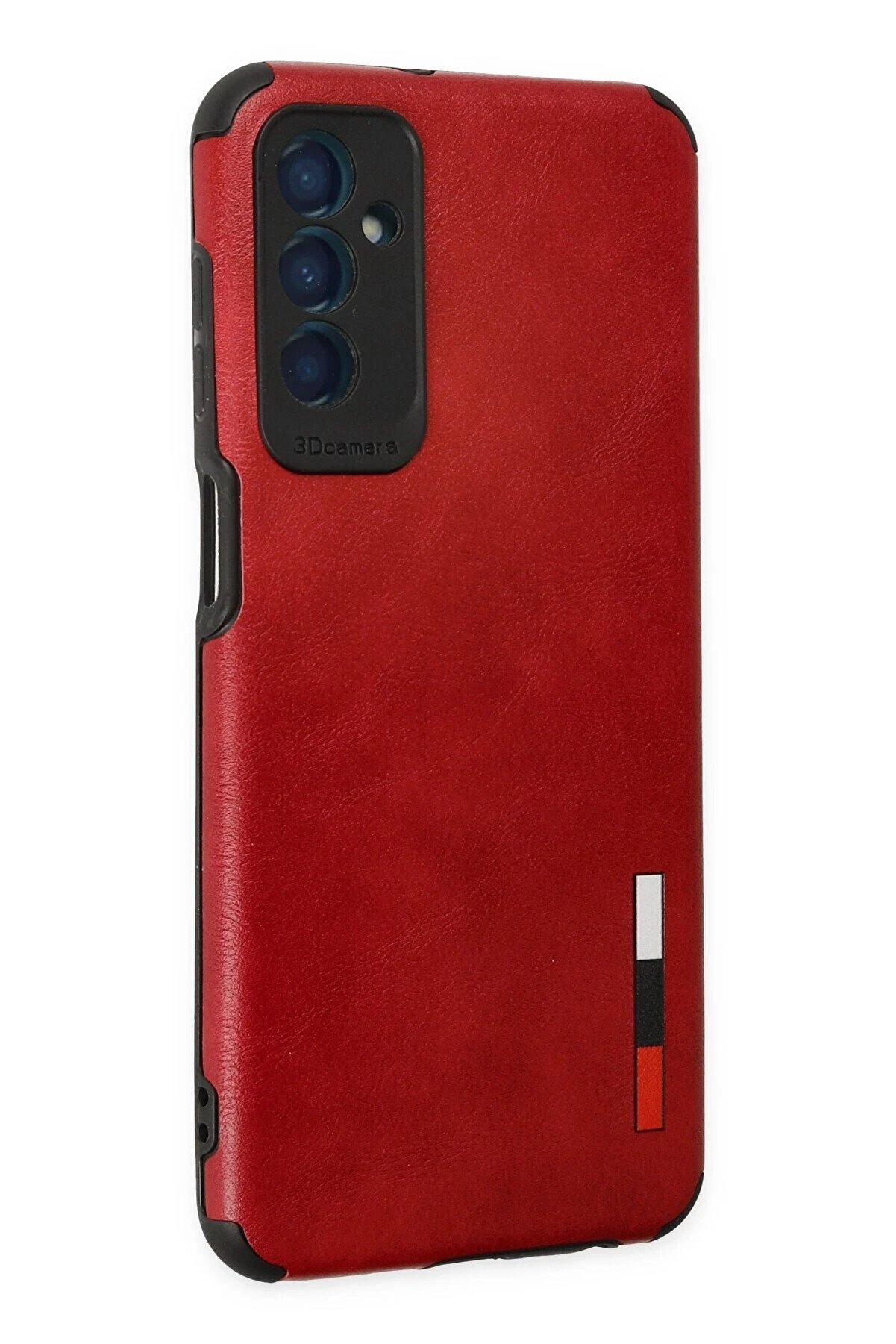 Samsung Galaxy M13 Kılıf Loop Deri̇ Si̇li̇kon - Kırmızı - Dropx8143-3997