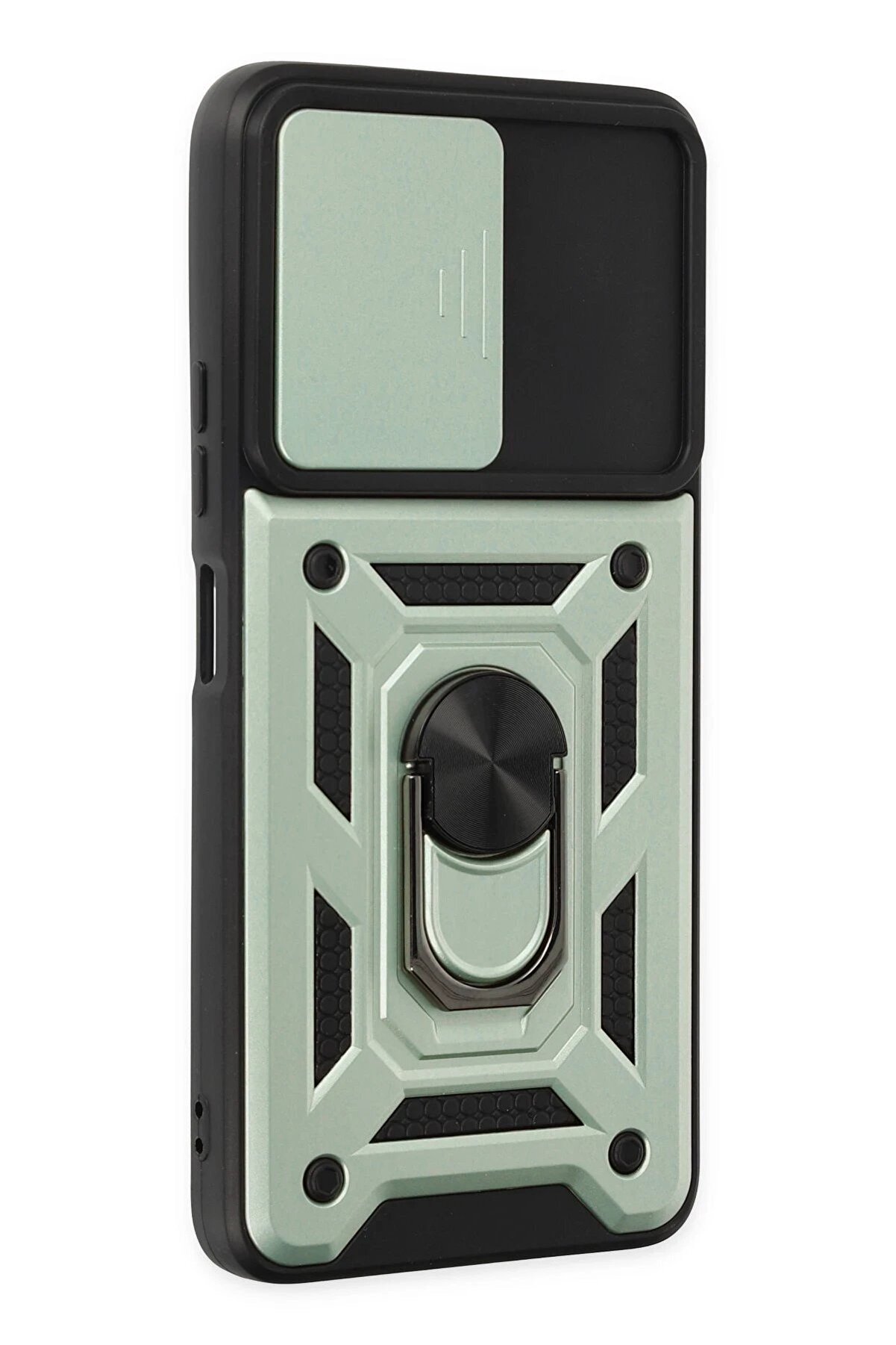 Xi̇aomi̇ Poco X3 Gt Kılıf Pars Lens Y&uuml;z&uuml;kl&uuml; Si̇li̇kon - Yeşi̇l - Dropx1033-7013