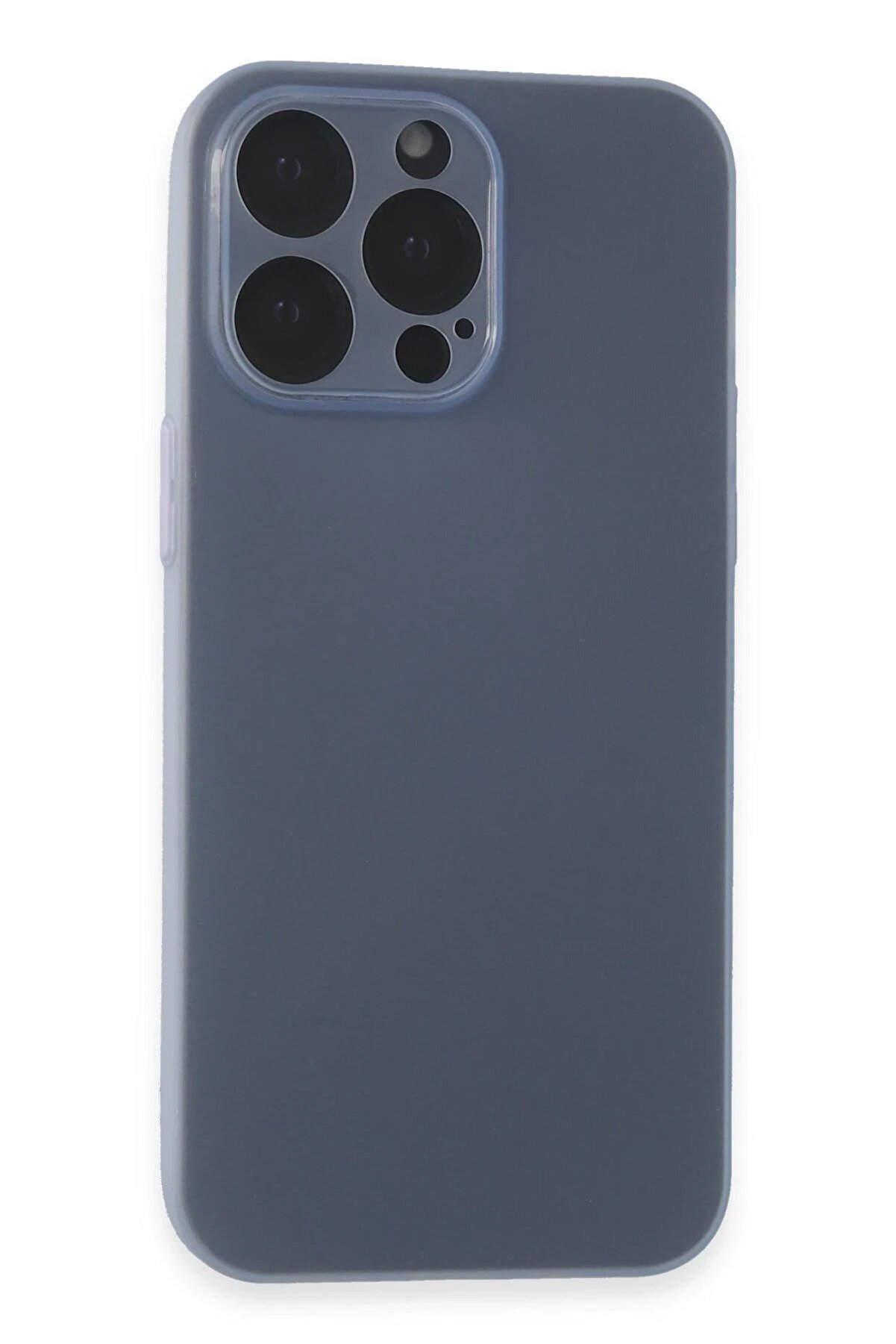 CepteToptan iPhone 15 Pro Kılıf Silikon - Mavi - DROPX6047-2397