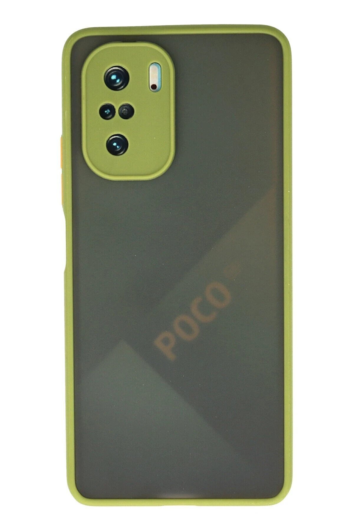 CepteToptan Xiaomi Poco F3 Kılıf Montreal Silikon Kapak - Açık Yeşil - DROPX2659-4572