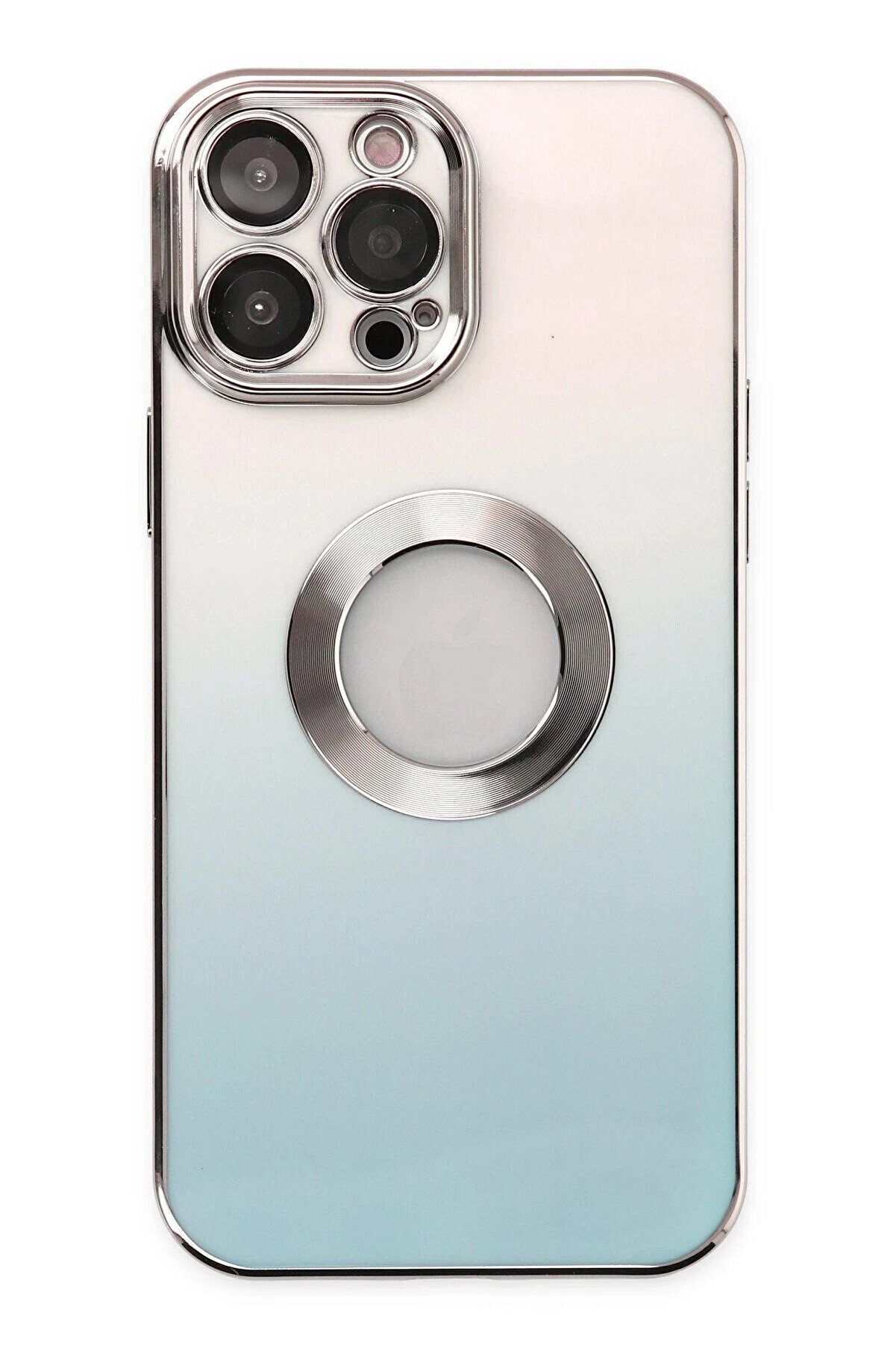 CepteToptan iPhone 14 Pro Kılıf Best Silikon - Turkuaz - DROPX8694-4260