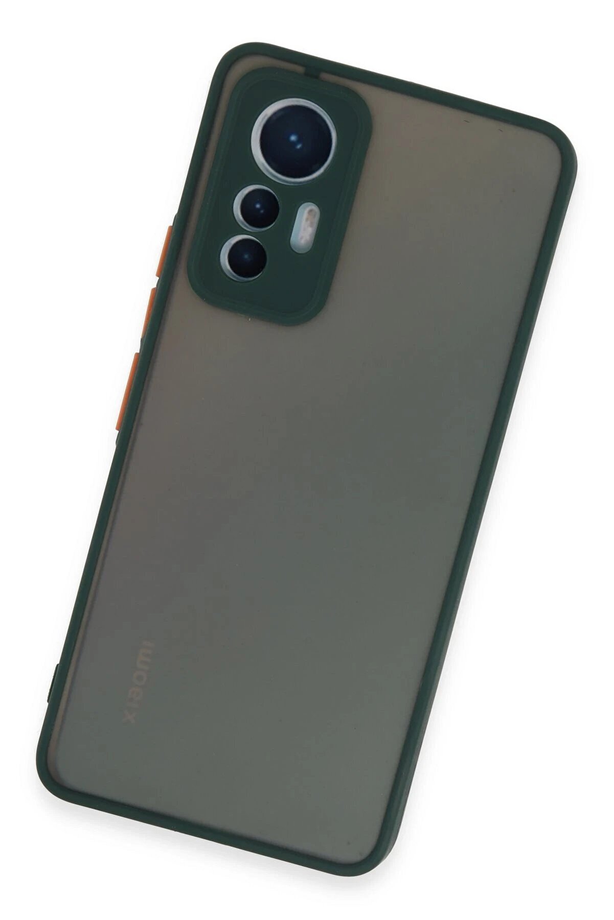 Xi̇aomi̇ Mi̇ 12 Li̇te Kılıf Montreal Si̇li̇kon Kapak - Yeşi̇l - Dropx3057-8077