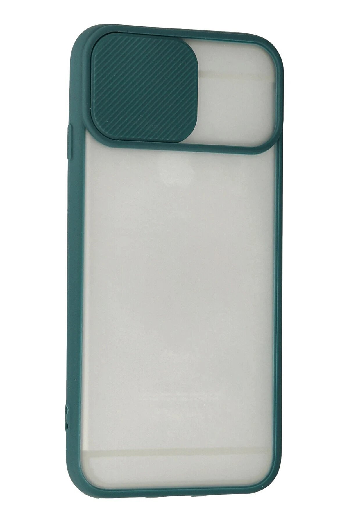 İphone 6 Plus Kılıf Palm Buzlu Kamera Sürgülü Si̇li̇kon - Yeşi̇l - Dropx7564-4028