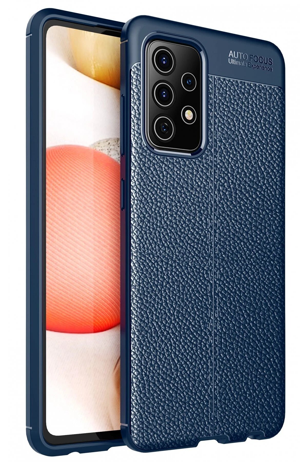 CepteToptan Samsung Galaxy A72 Kılıf Auto Focus Kapak - Lacivert - DROPX6188-4577