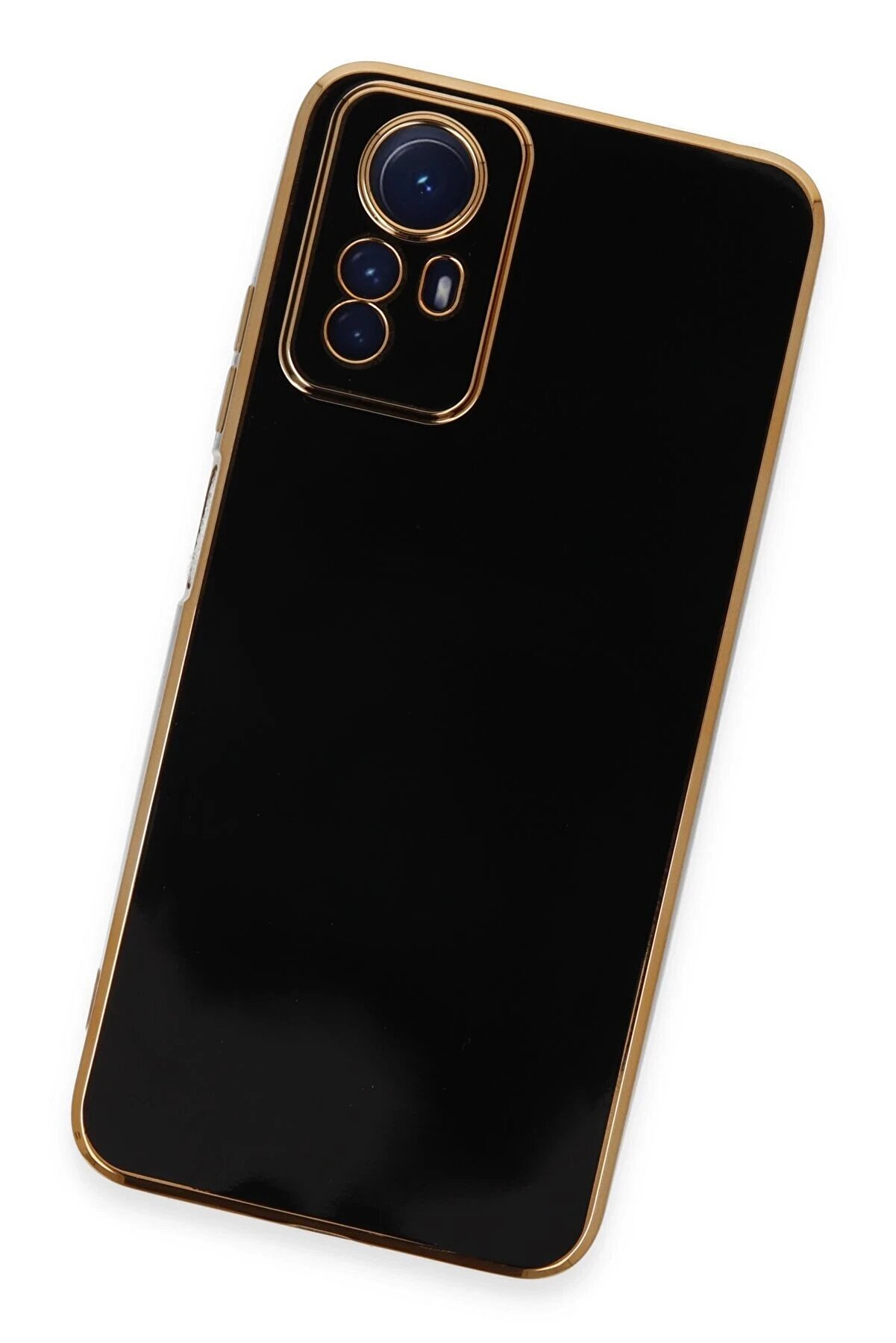 Xi̇aomi̇ Redmi̇ Note 12S Kılıf Volet Si̇li̇kon - Si̇yah - Dropx3856-6093