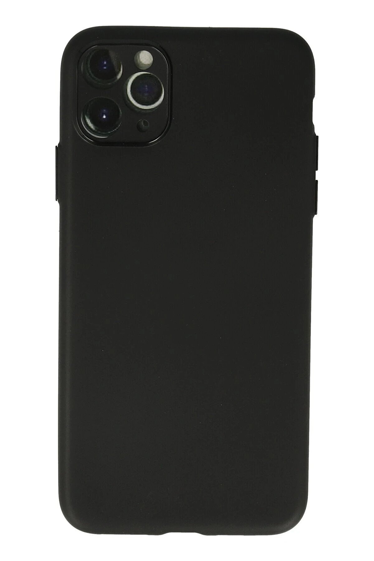 CepteToptan iPhone 11 Pro Max Kılıf Silikon - Siyah - DROPX1117-5040