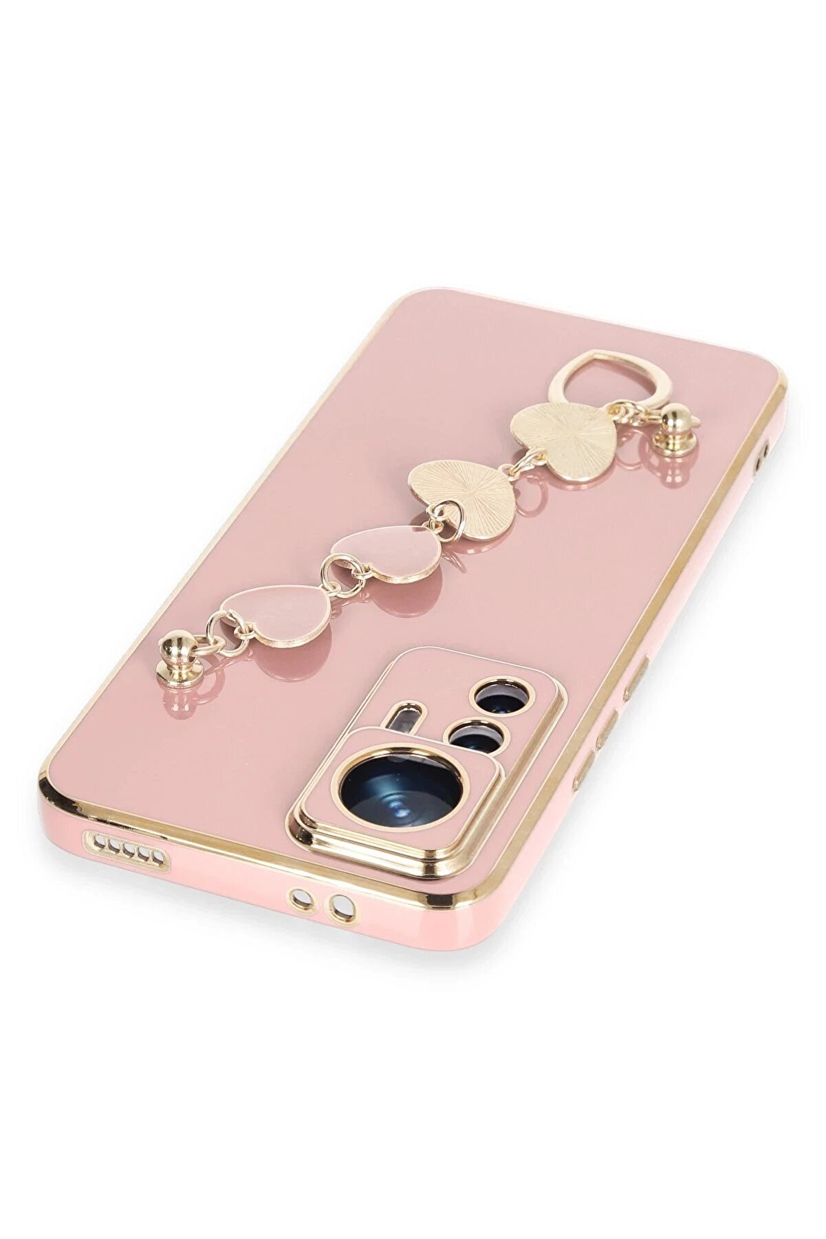 Xi̇aomi̇ Mi̇ 12T Pro Kılıf Esi̇la Si̇li̇kon - Pudra - Dropx1584-9163