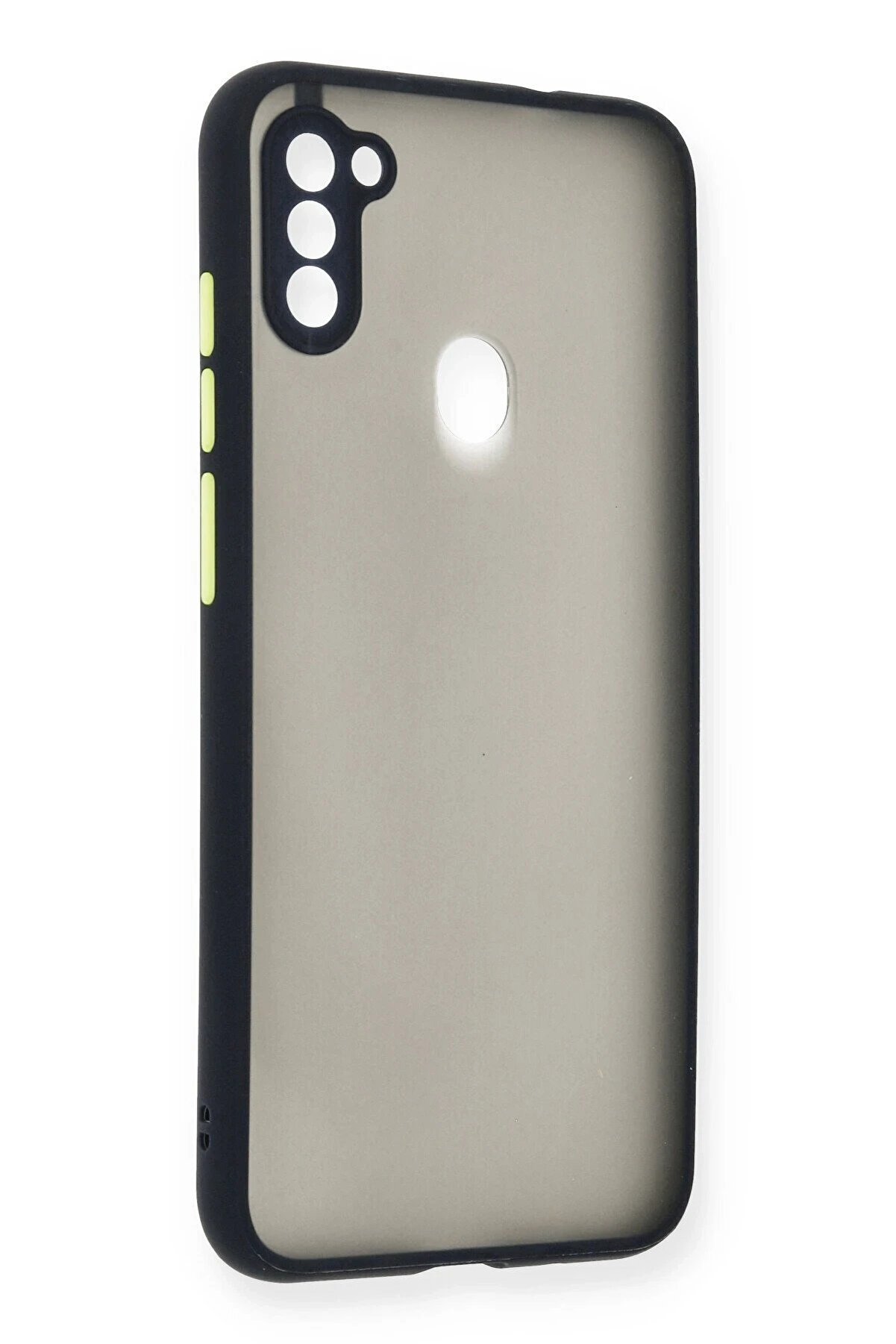 CepteToptan Samsung Galaxy A11 Kılıf Montreal Silikon Kapak - Lacivert - DROPX3250-8192