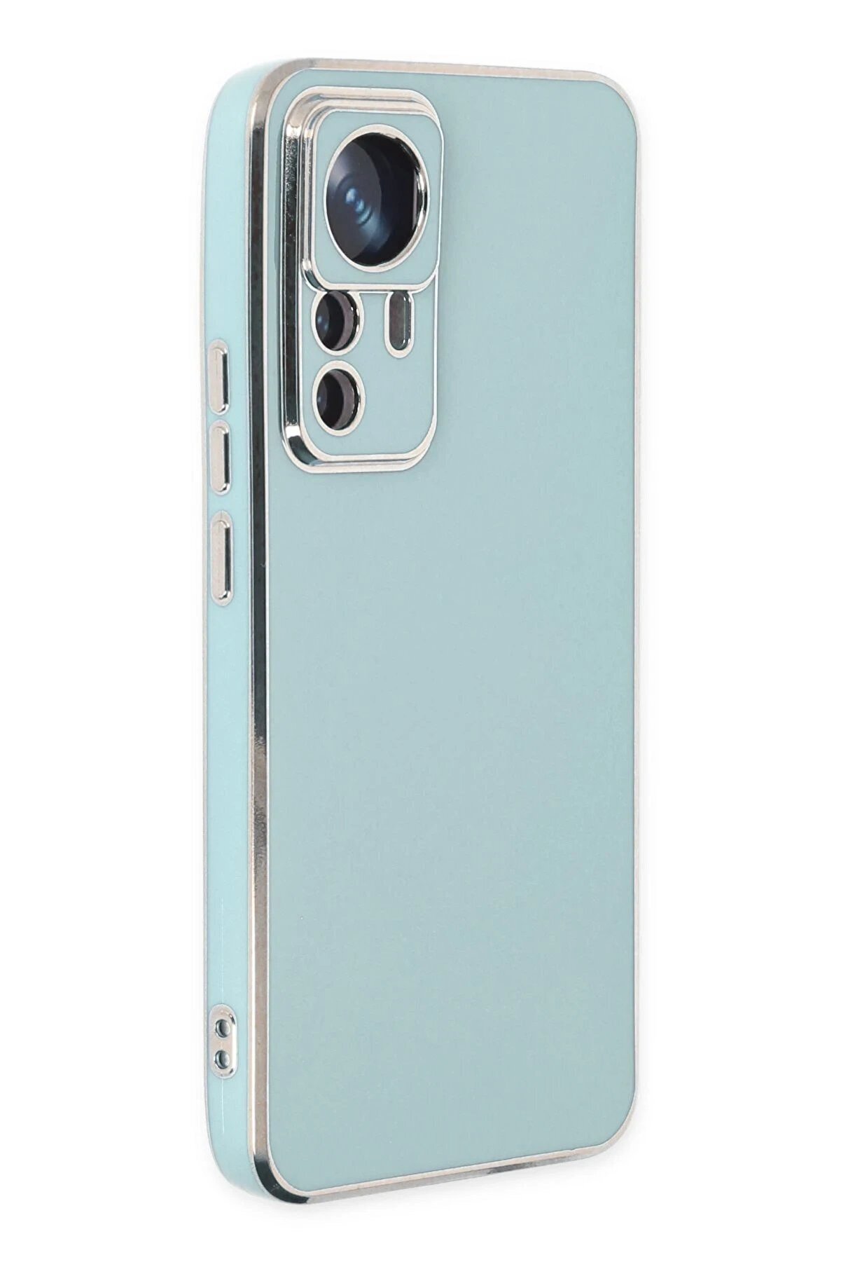 CepteToptan Xiaomi Mi 12T Pro Kılıf Volet Silikon - Açık Yeşil - DROPX2813-4899