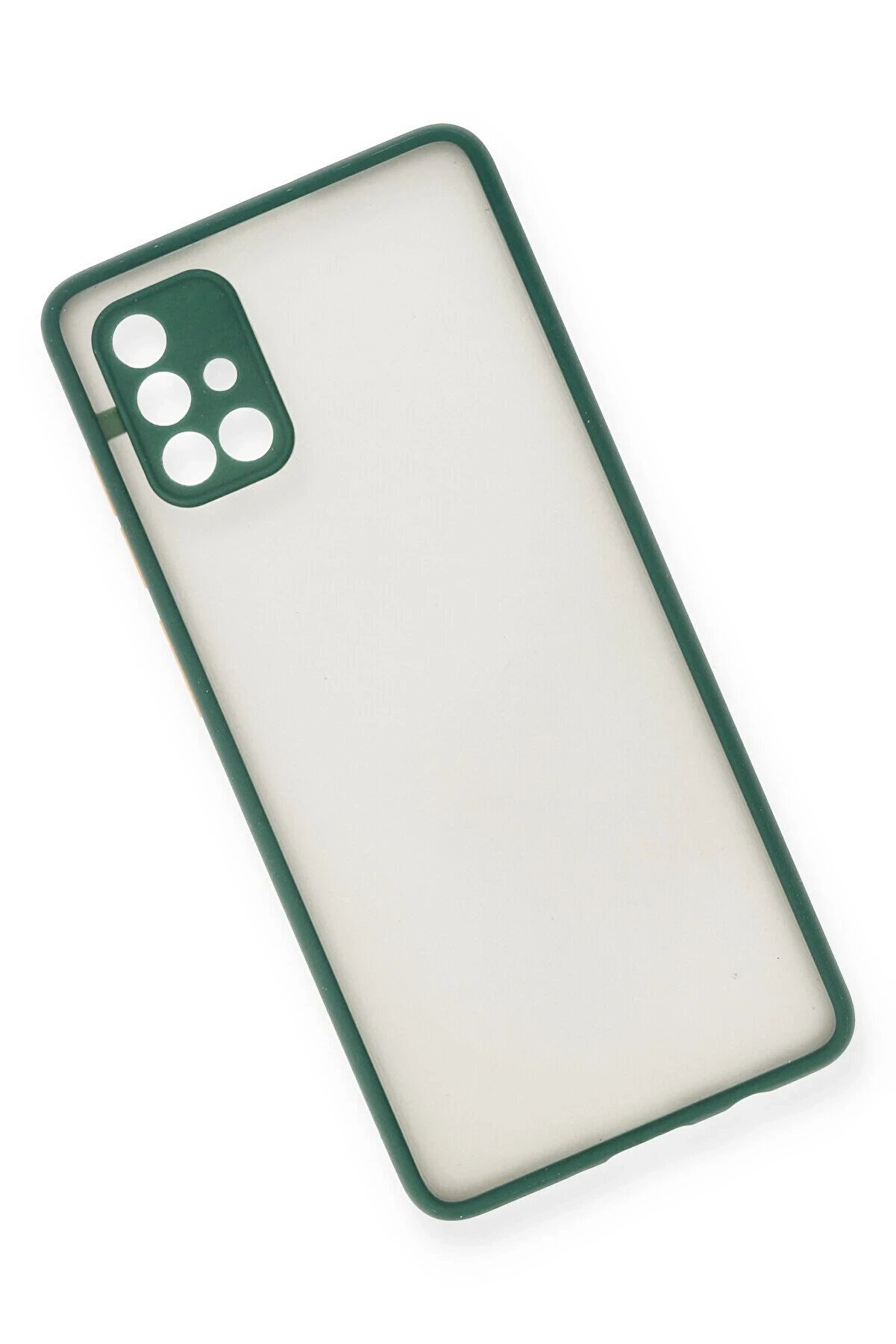 Samsung Galaxy A71 Kılıf Montreal Si̇li̇kon Kapak - Yeşi̇l - Dropx6272-3146