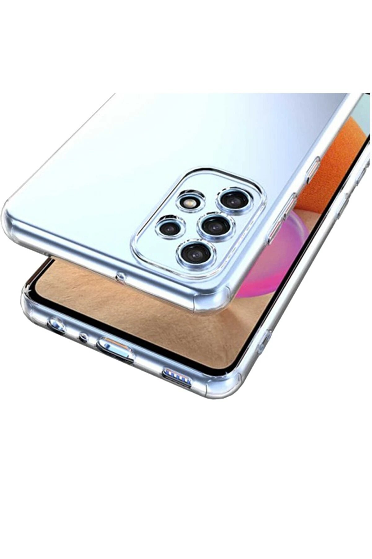 Samsung Galaxy A33 5G Kılıf Lüx Şeffaf Si̇li̇kon - Dropx1881-8996