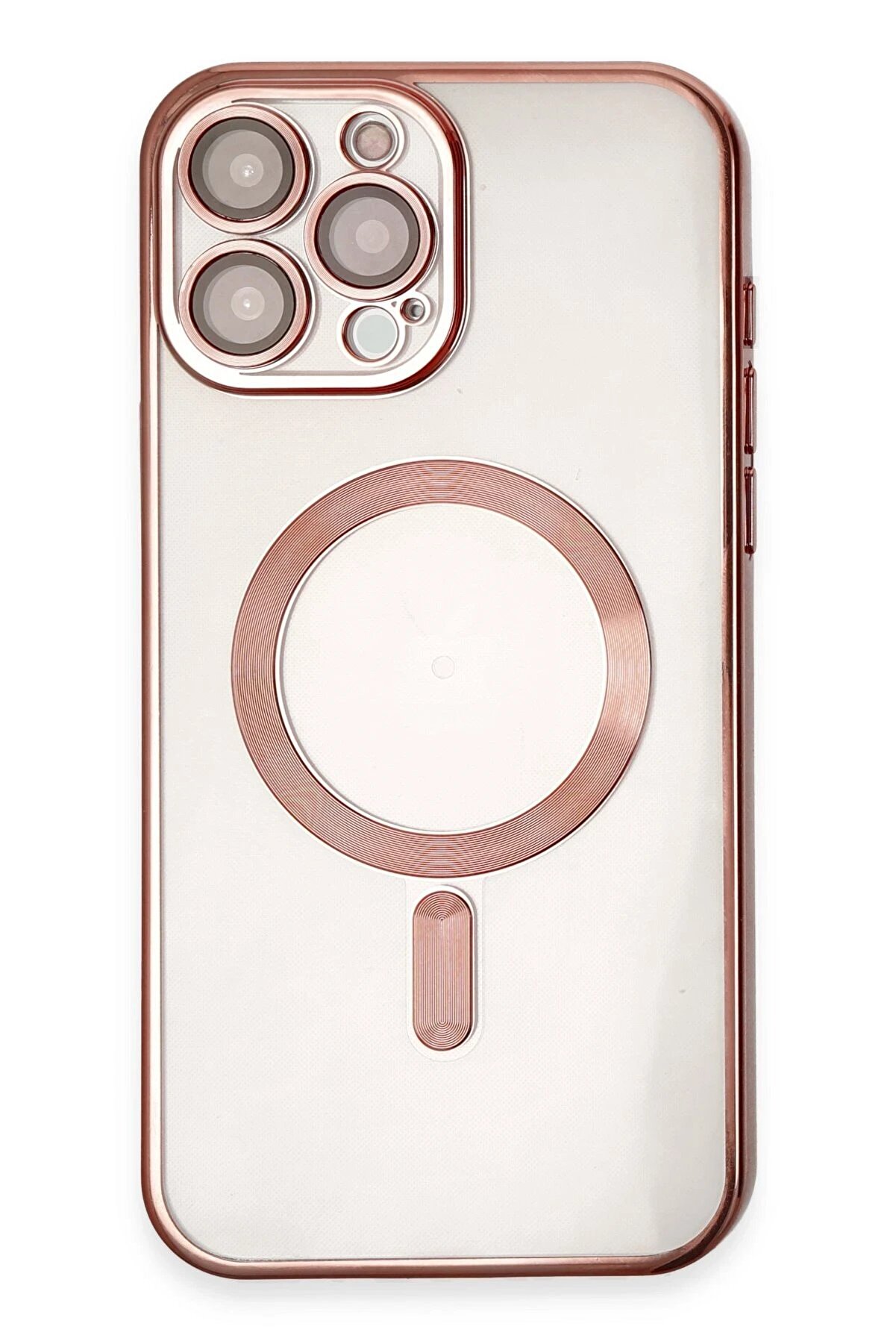 İphone 15 Pro Kılıf Kross Magneti̇csafe Kapak - Rose - Dropx9658-5348