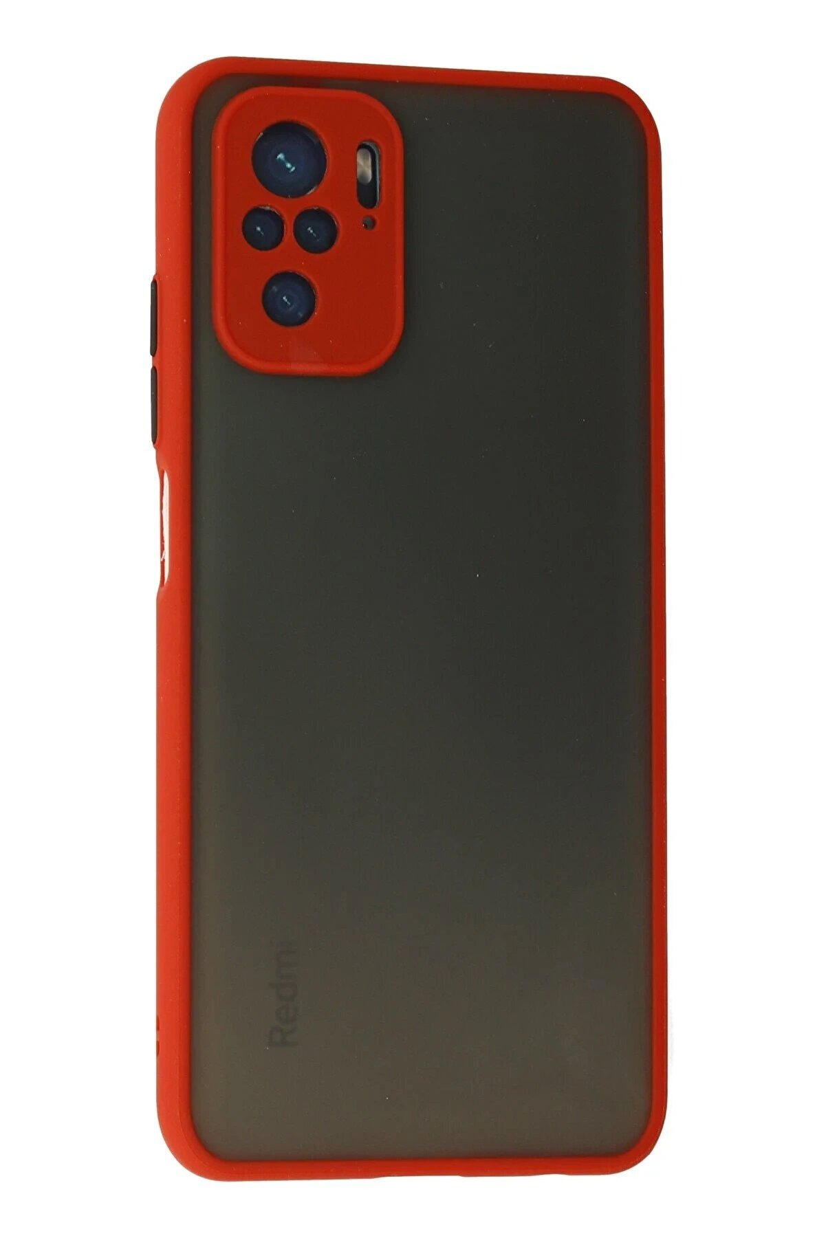 Xi̇aomi̇ Redmi̇ Note 10 Kılıf Montreal Si̇li̇kon Kapak - Kırmızı - Dropx6110-6071
