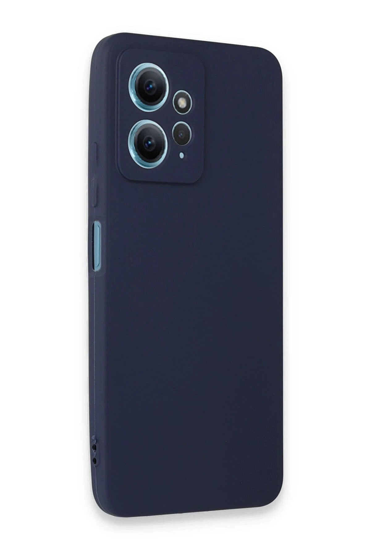 Xi̇aomi̇ Redmi̇ Note 12 4G Kılıf Fi̇rst Si̇li̇kon - Laci̇vert - Dropx9920-6491