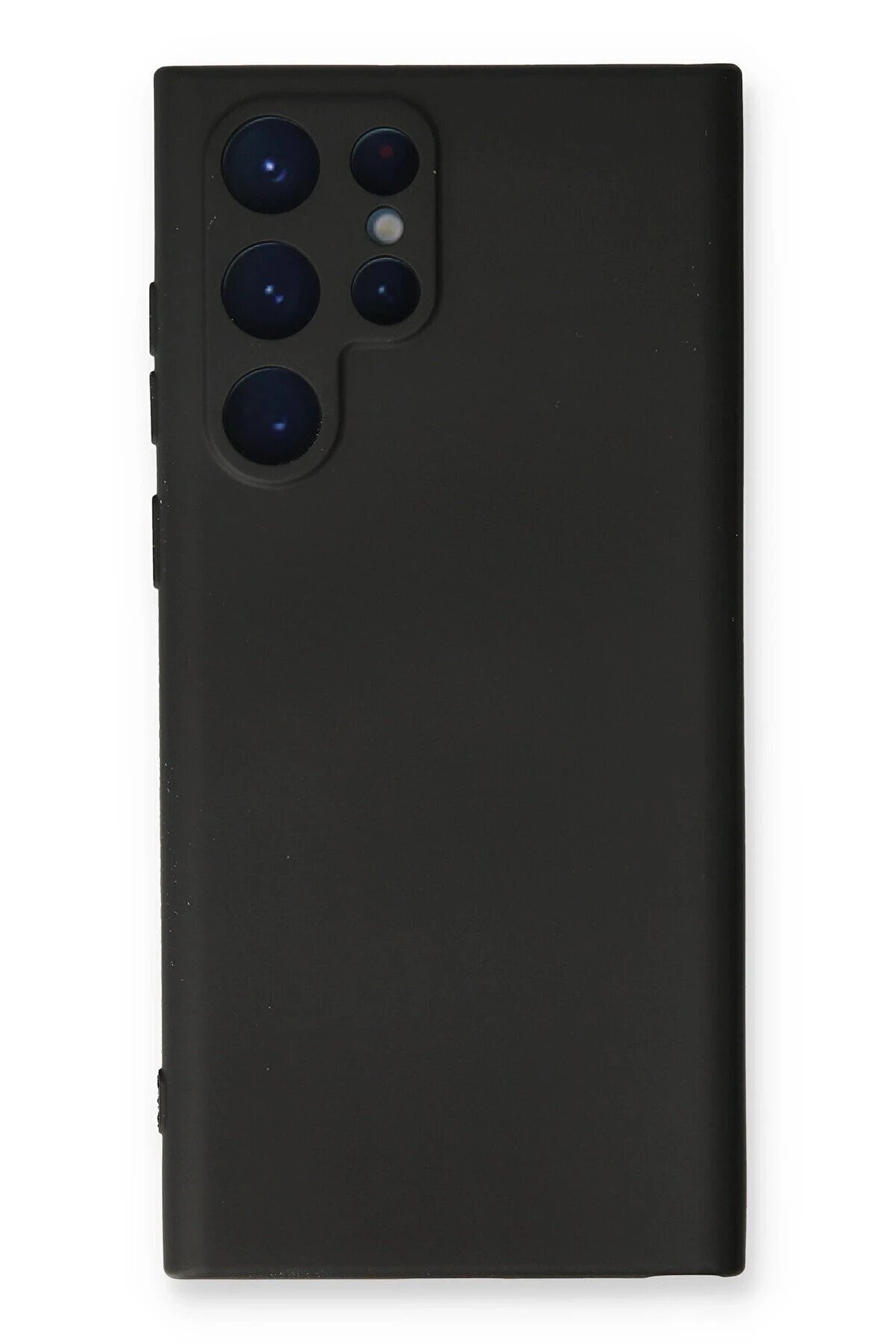 CepteToptan Samsung Galaxy S23 Ultra Kılıf Nano içi Kadife Silikon - Siyah - DROPX9566-7430