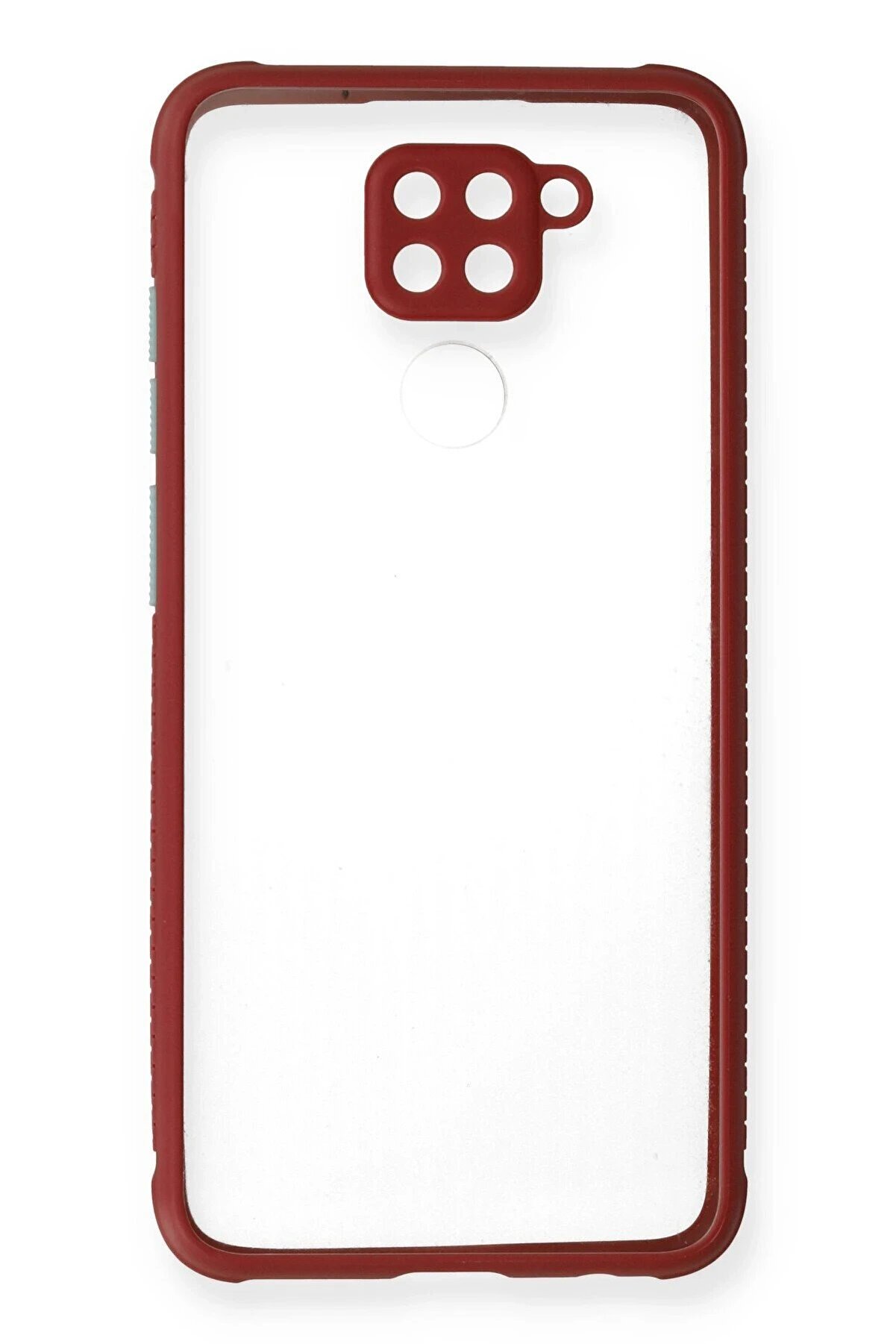 Xi̇aomi̇ Redmi̇ Note 9 Kılıf Mi̇ami̇ Şeffaf Si̇li̇kon - Fuşya - Dropx2891-4512