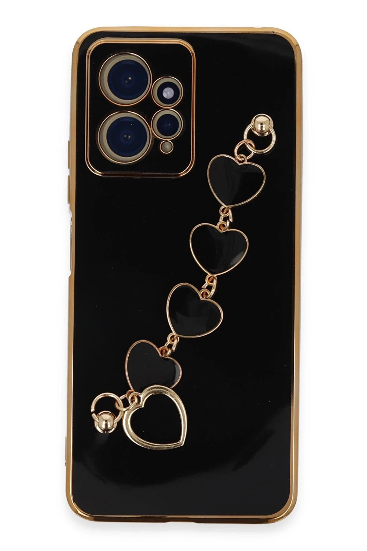 CepteToptan Xiaomi Redmi Note 12 4G Kılıf Esila Silikon - Siyah - DROPX8422-6753