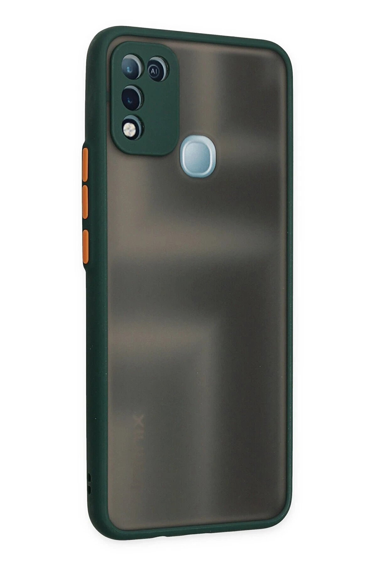 İnfi̇ni̇x Hot 10 Play Kılıf Montreal Si̇li̇kon Kapak - Yeşi̇l - Dropx5715-2141