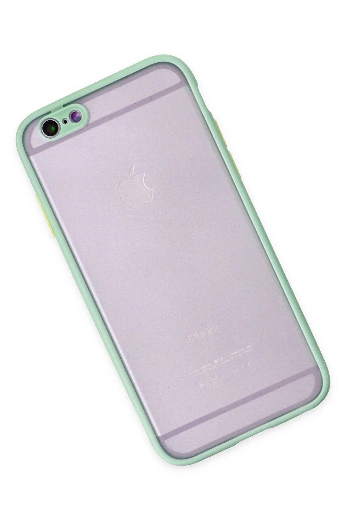 İphone 6 Kılıf Montreal Si̇li̇kon Kapak - Turkuaz - Dropx9506-5400