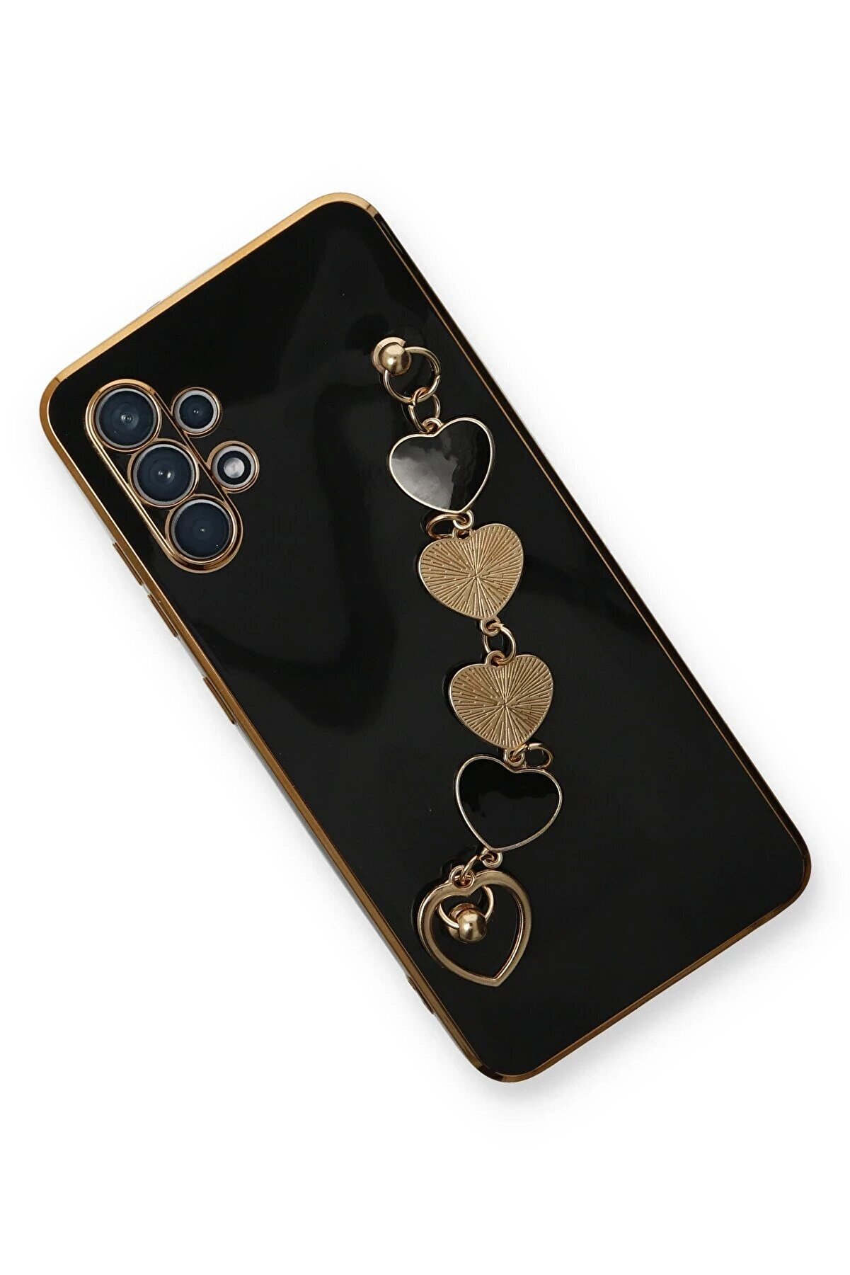 Samsung Galaxy A32 Kılıf Esi̇la Si̇li̇kon - Si̇yah - Dropx3833-4763