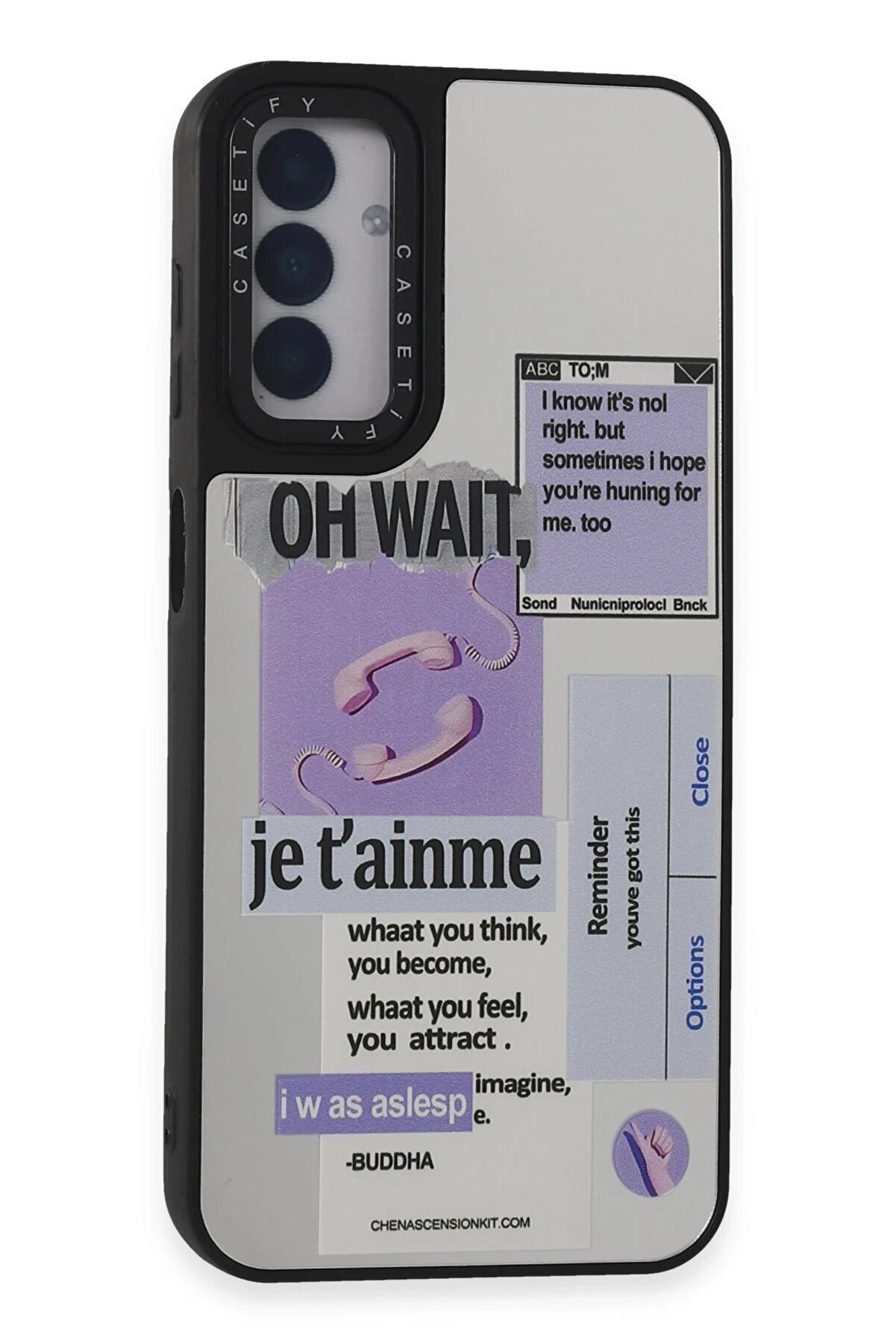 CepteToptan Samsung Galaxy M14 5G Kılıf Mirror Desenli Kapak - Mirror - 4 - DROPX8029-6137