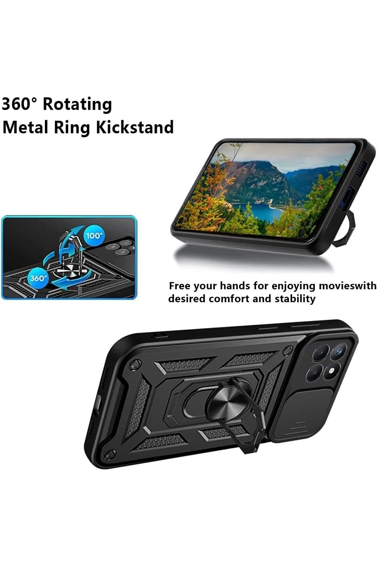 Samsung Galaxy M15 Kılıf Pars Lens Y&uuml;z&uuml;kl&uuml; Si̇li̇kon - Kırmızı - Dropx1388-8246