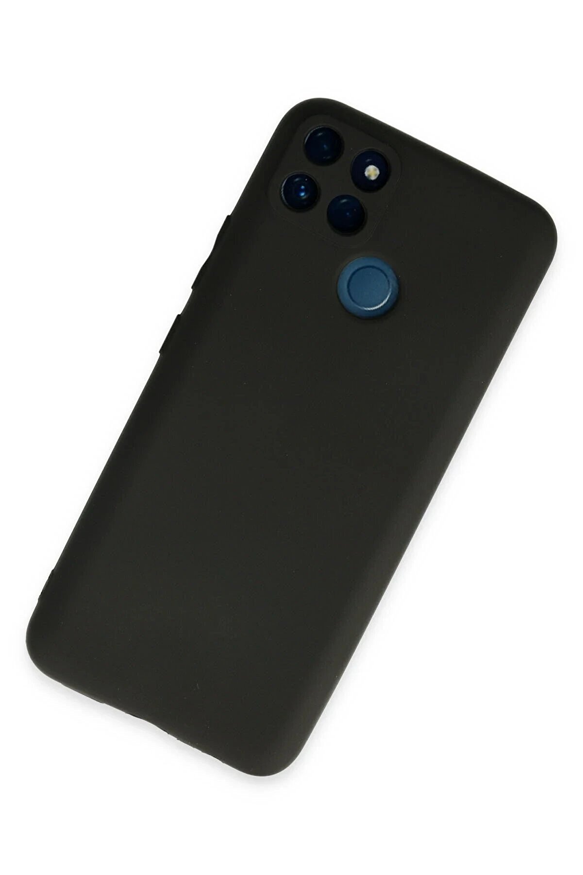 Realme C21Y Kılıf Fi̇rst Si̇li̇kon - Si̇yah - Dropx5949-2172