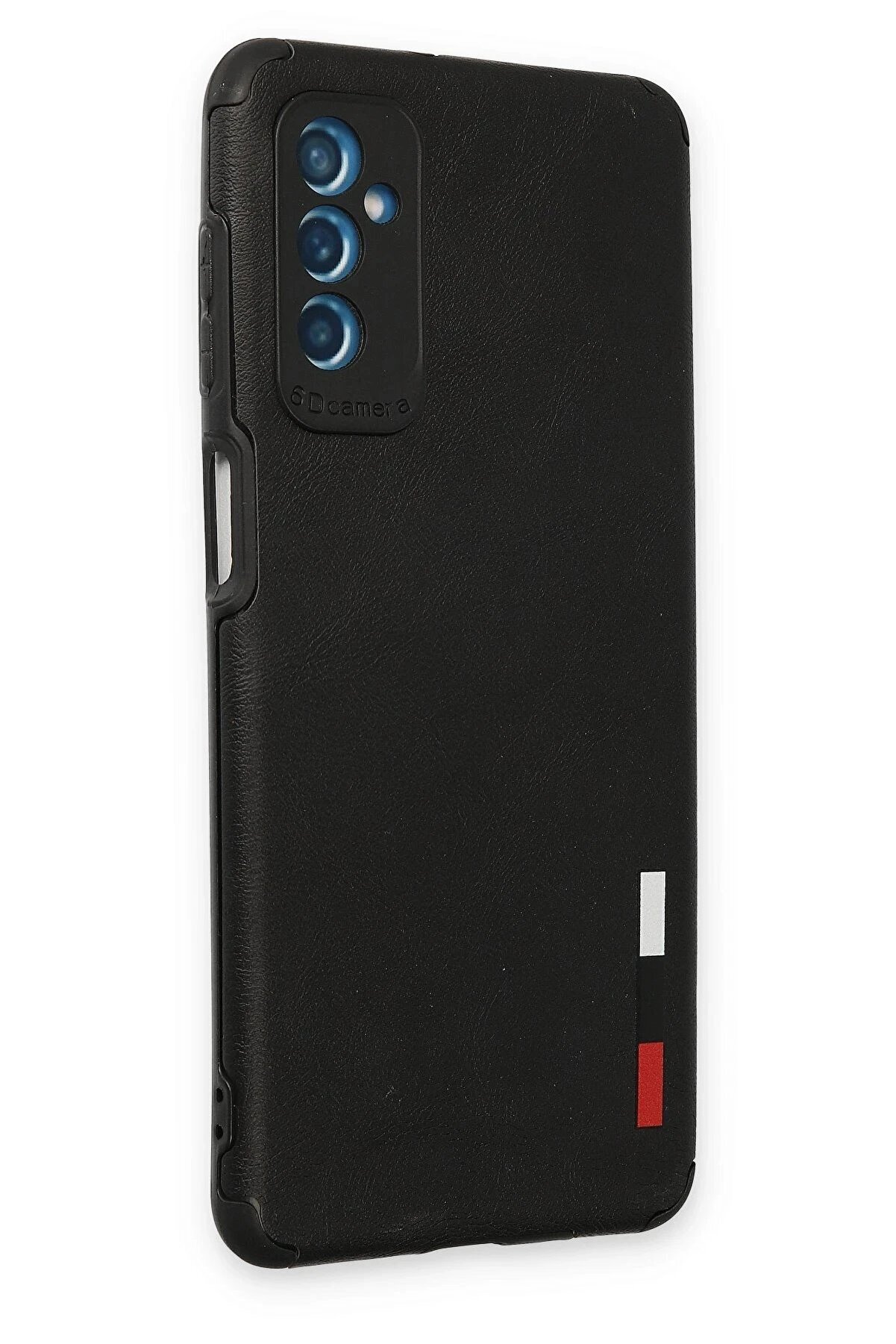 Samsung Galaxy M52 5G Kılıf Loop Deri̇ Si̇li̇kon - Si̇yah - Dropx5987-3847