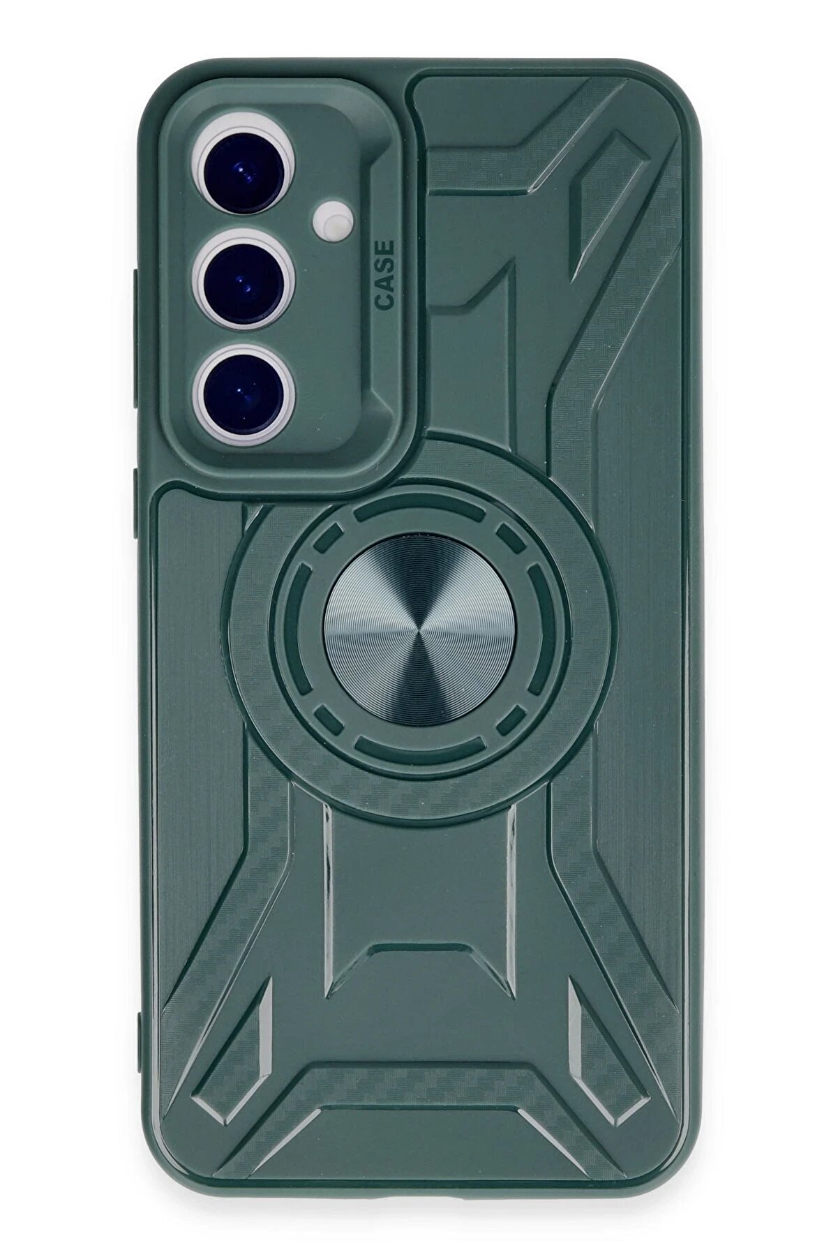 Samsung Galaxy A55 5G Kılıf Li̇ncoln Si̇li̇kon - Laci̇vert - Dropx5673-9593