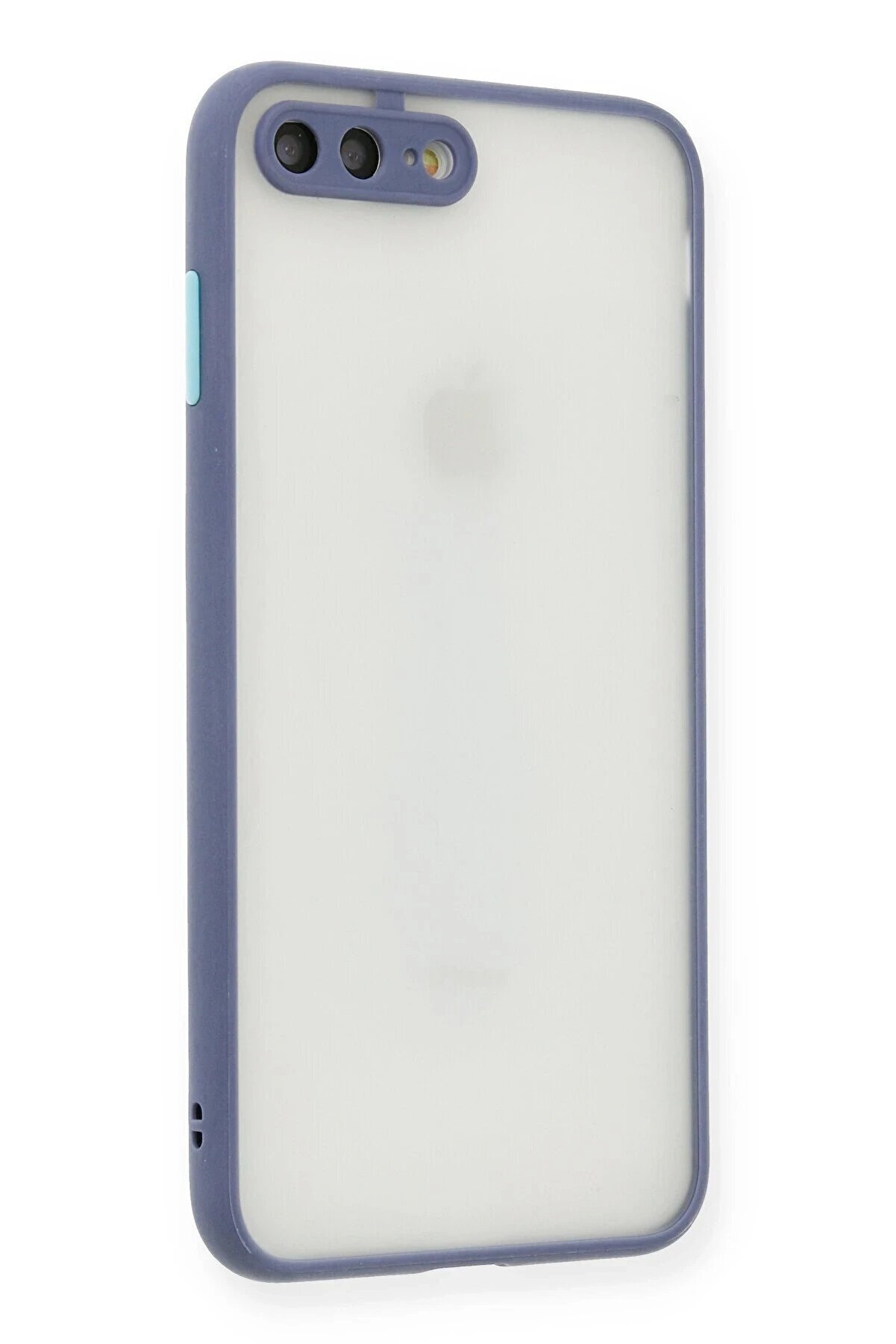 İphone 7 Plus Kılıf Montreal Si̇li̇kon Kapak - Gri̇ - Dropx7099-4386