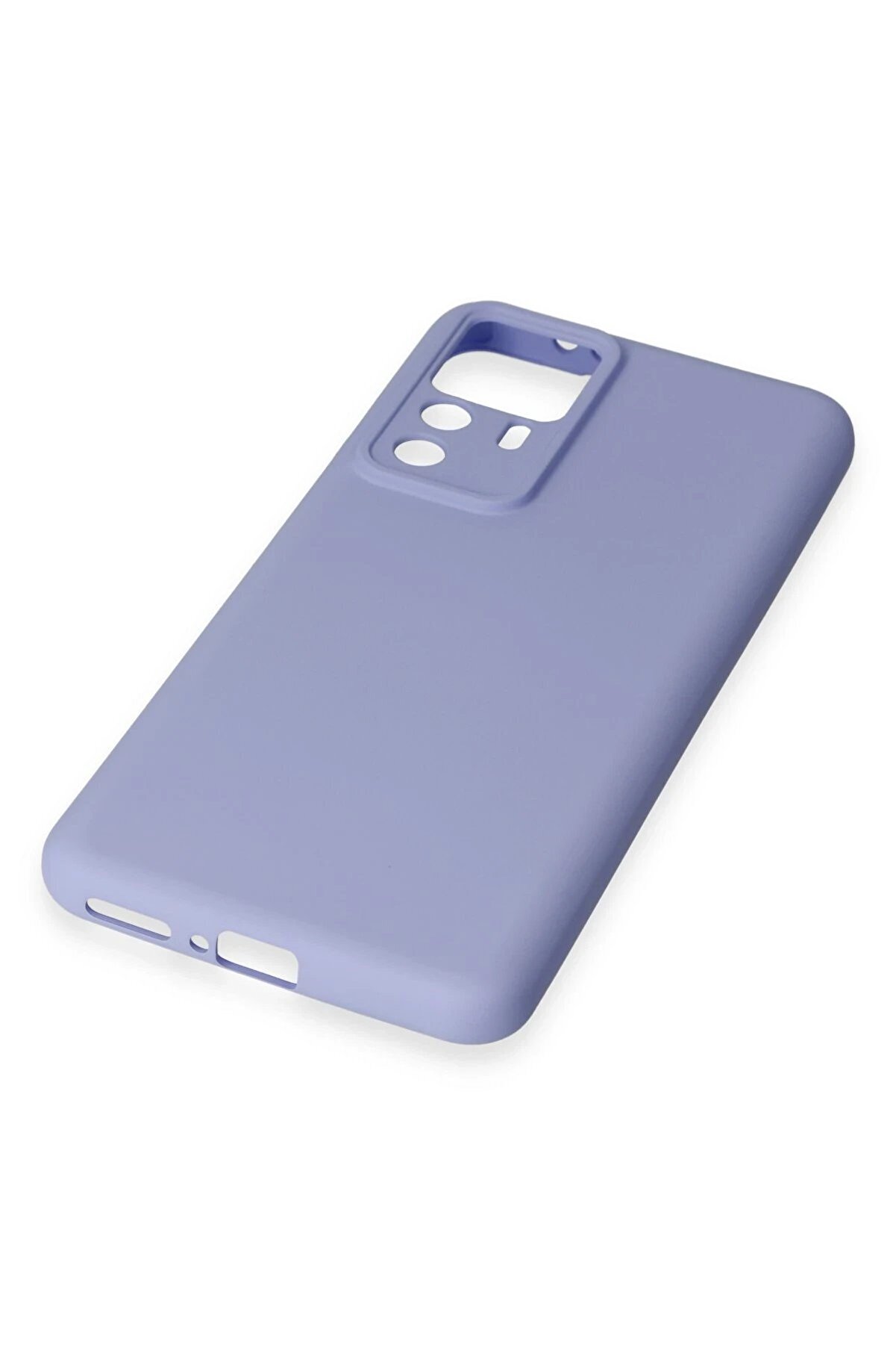 Xi̇aomi̇ Mi̇ 12T Pro Kılıf Nano İçi̇ Kadi̇fe Si̇li̇kon - Li̇la - Dropx3537-4194