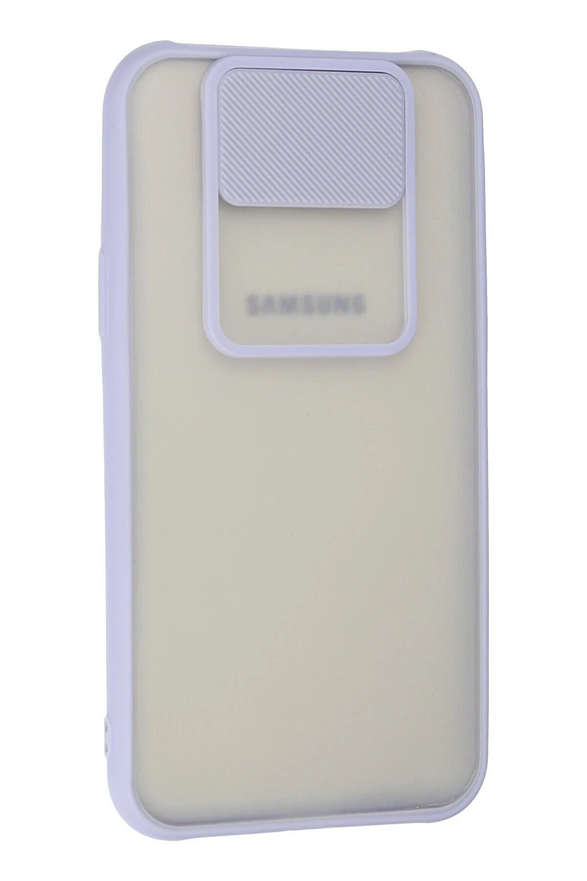 Samsung Galaxy J7 Kılıf Palm Buzlu Kamera Sürgülü Si̇li̇kon - Li̇la - Dropx4674-5878