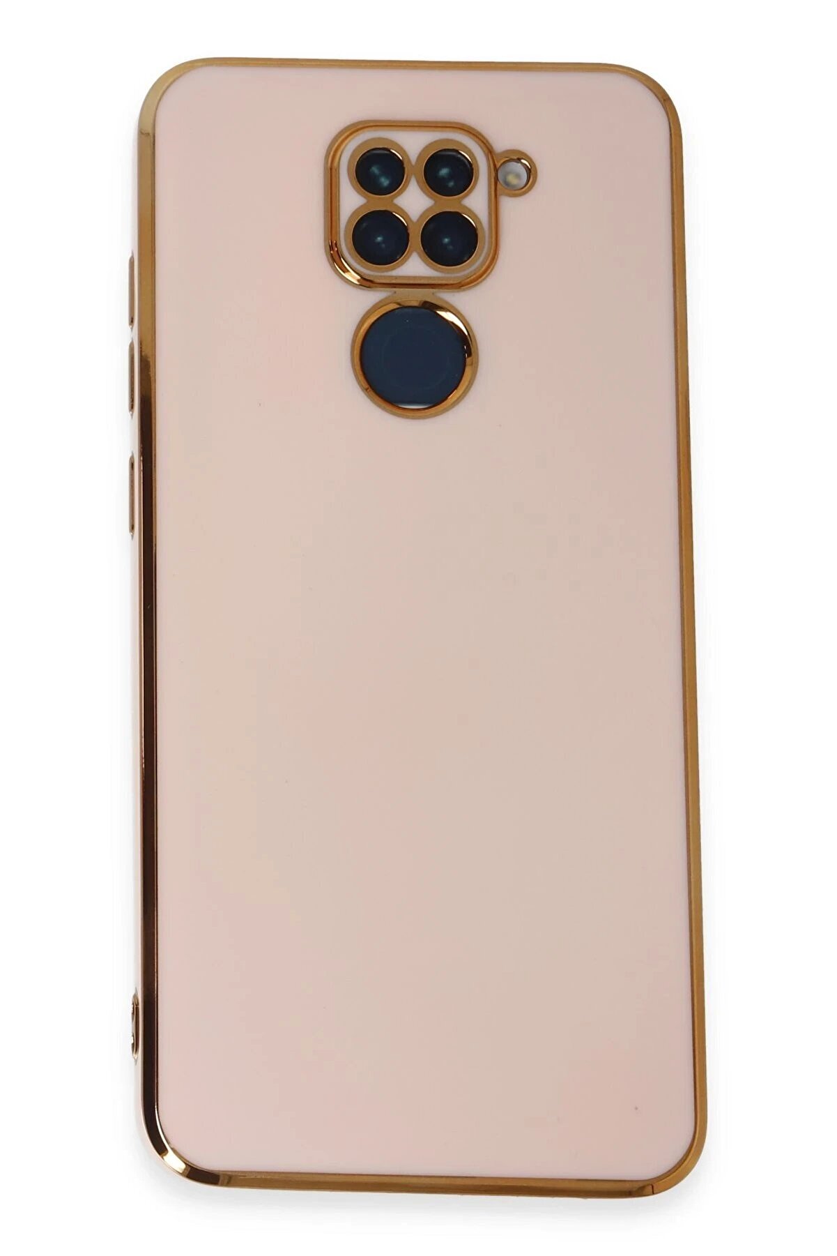 CepteToptan Xiaomi Redmi Note 9 Kılıf Volet Silikon - Pembe - DROPX7979-9058