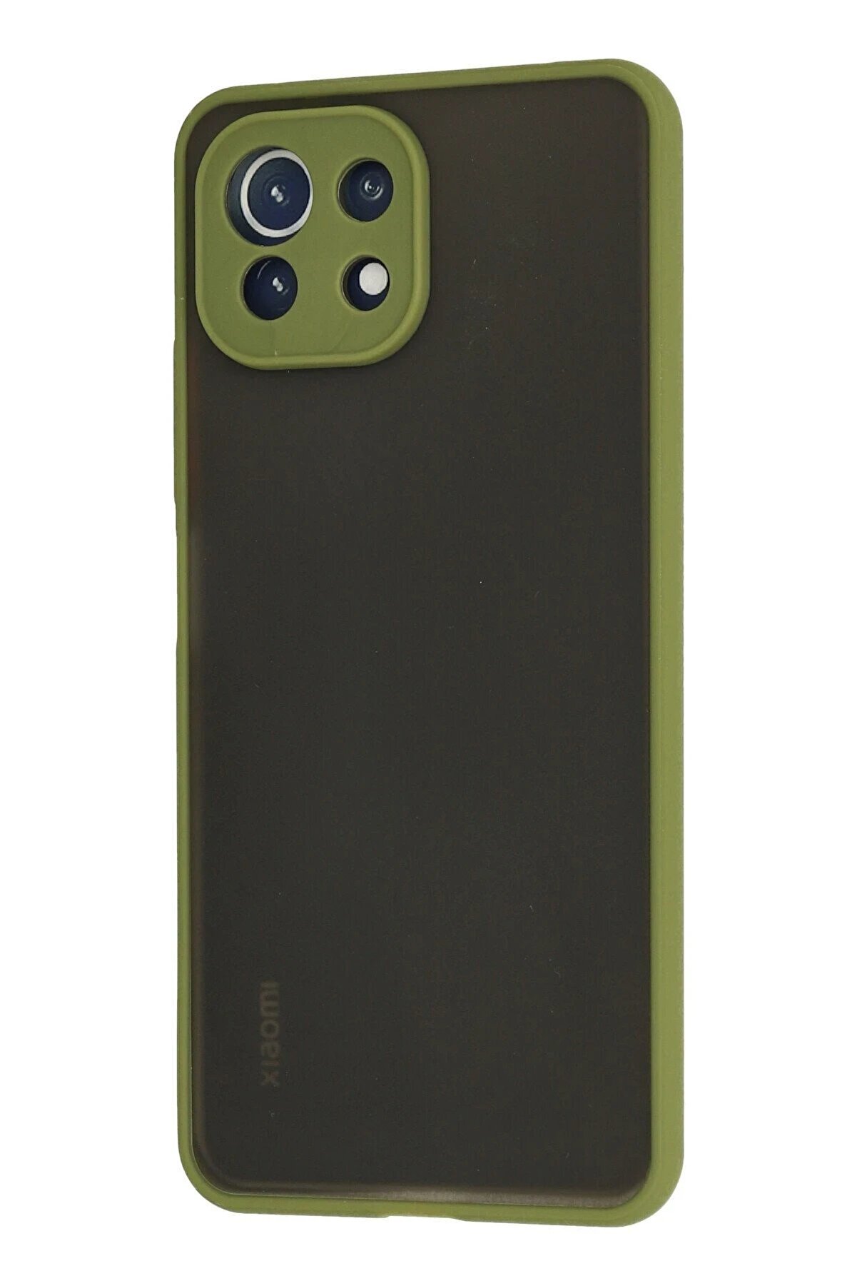 Xi̇aomi̇ Mi̇ 11 Li̇te Kılıf Montreal Si̇li̇kon Kapak - Açık Yeşi̇l - Dropx6037-9234