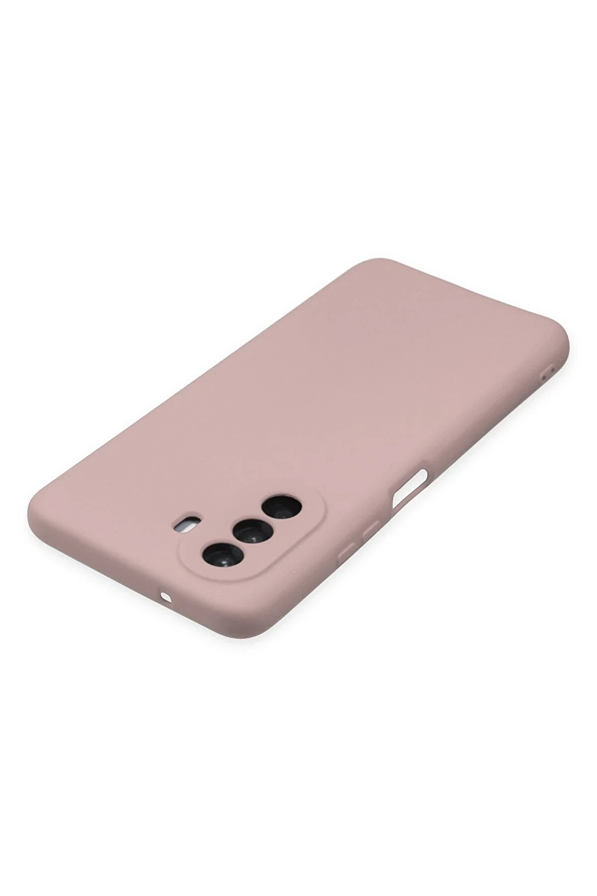 Huawei̇ Nova Y70 Kılıf Nano İçi̇ Kadi̇fe Si̇li̇kon - Pudra - Dropx1283-9939