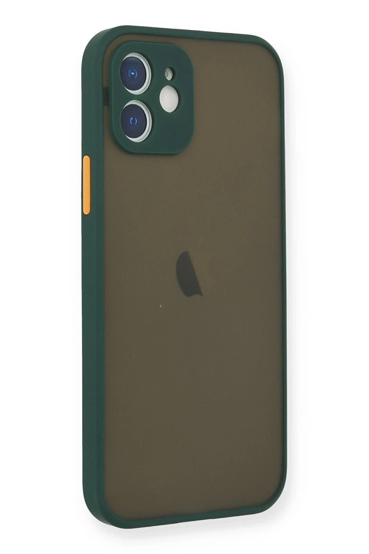 İphone 12 Mi̇ni̇ Kılıf Montreal Si̇li̇kon Kapak - Yeşi̇l - Dropx2226-1867