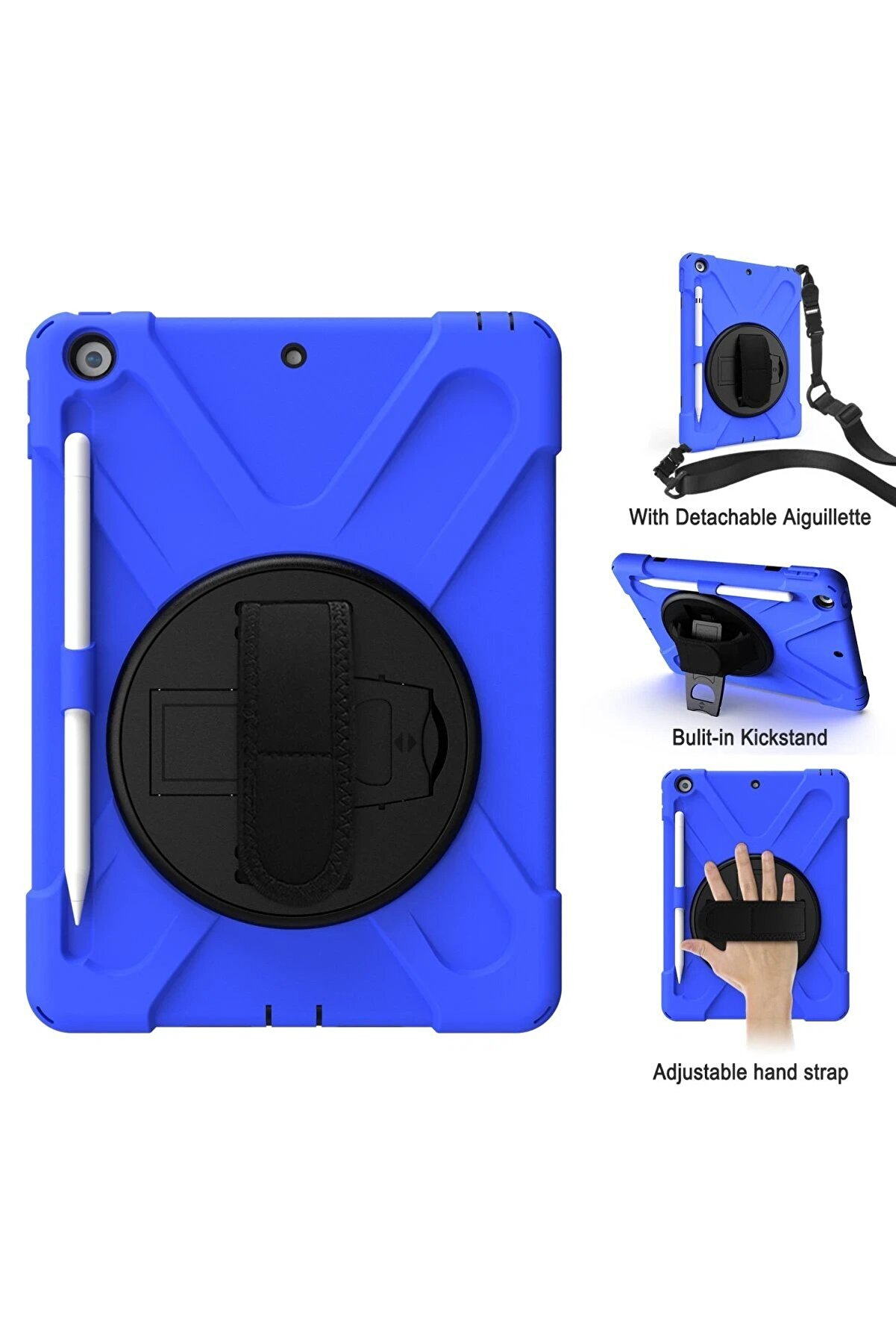 İpad 5 Ai̇r 9.7 Kılıf Amazi̇ng Tablet Kapak - Mavi̇ - Dropx5329-8817