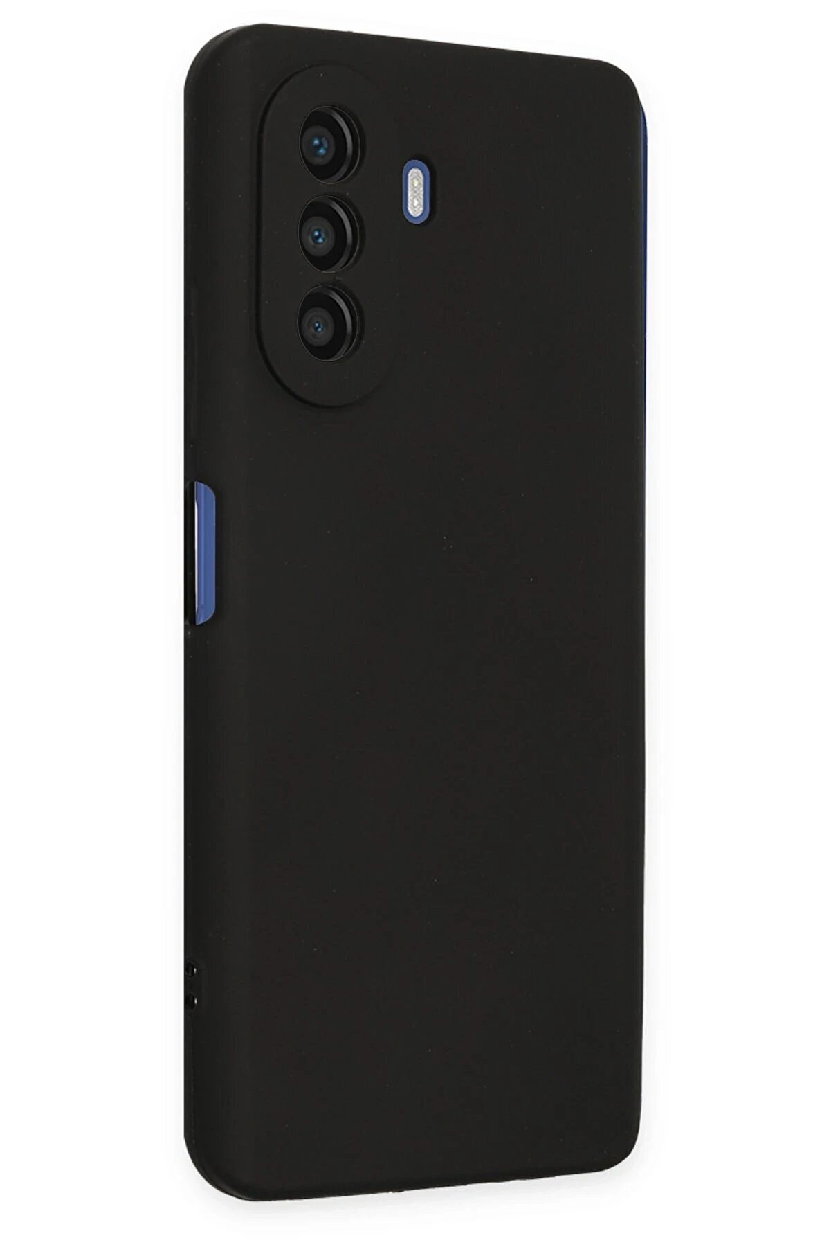 Huawei̇ Nova Y70 Kılıf Fi̇rst Si̇li̇kon - Si̇yah - Dropx2988-1011