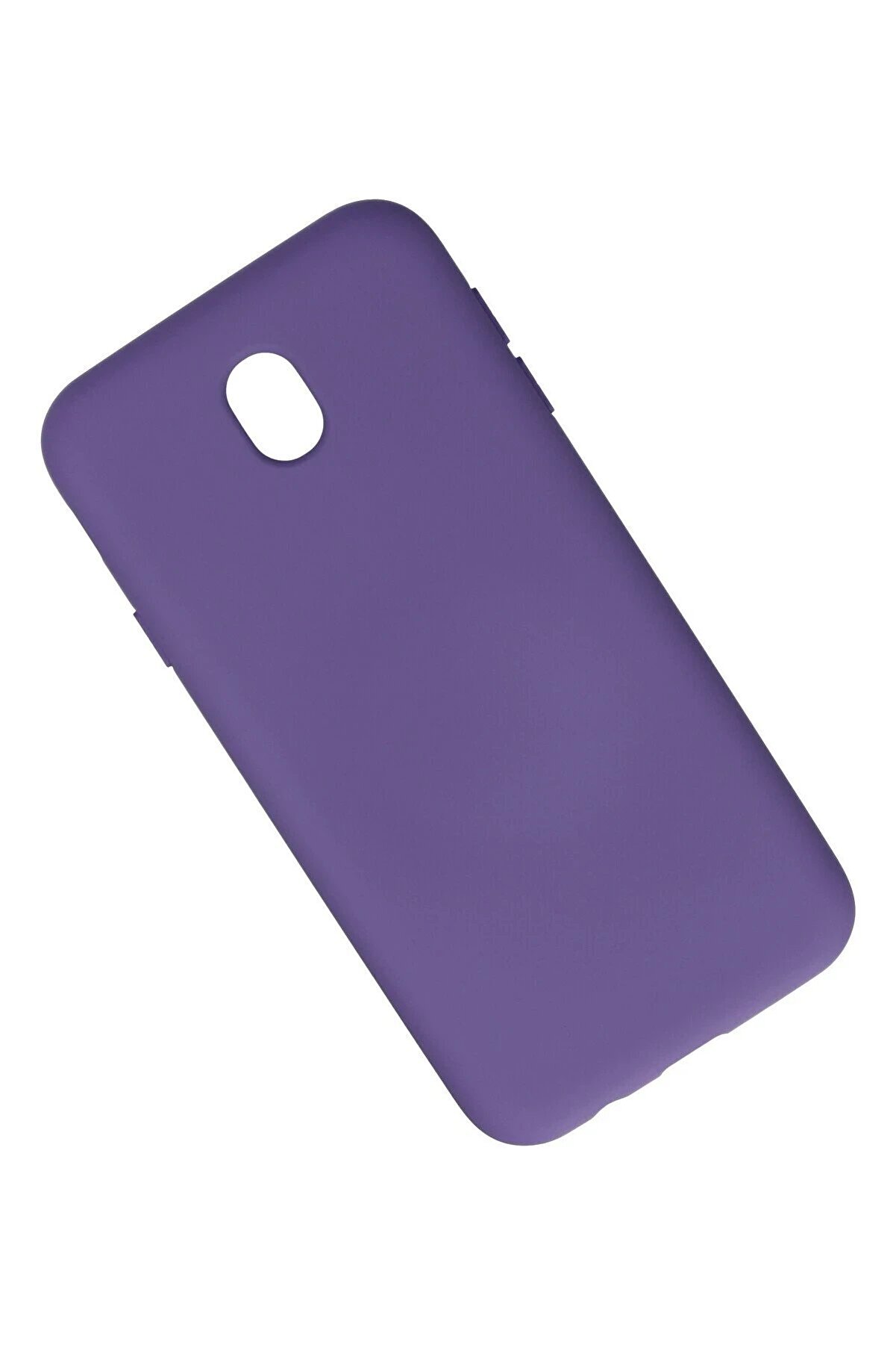 Samsung Galaxy J7 Pro / J730 Kılıf Nano İçi̇ Kadi̇fe Si̇li̇kon - Mor - Dropx5215-2691