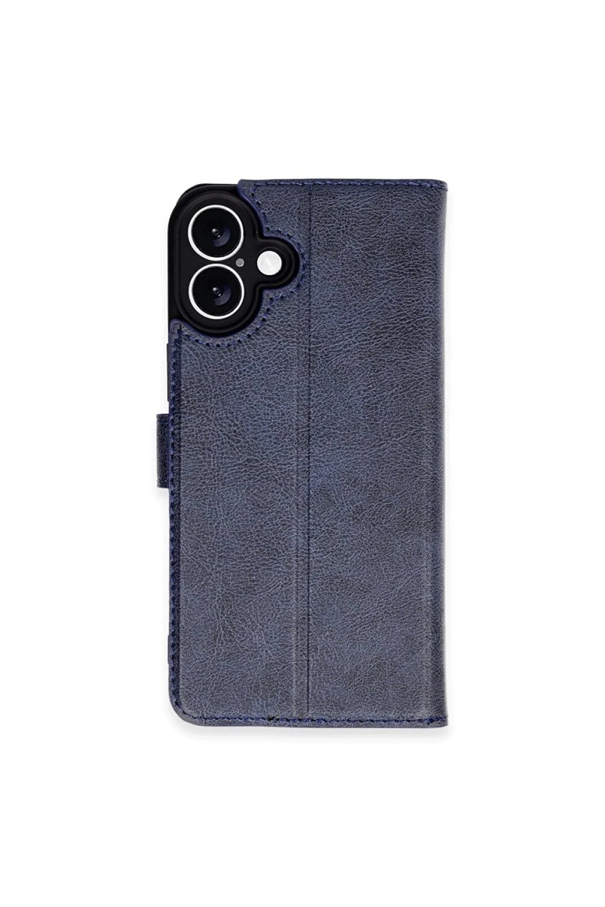 CepteToptan Samsung Galaxy A16 5G Kılıf Trend S Plus Kapaklı Kılıf - Lacivert - DROPX3734-8395