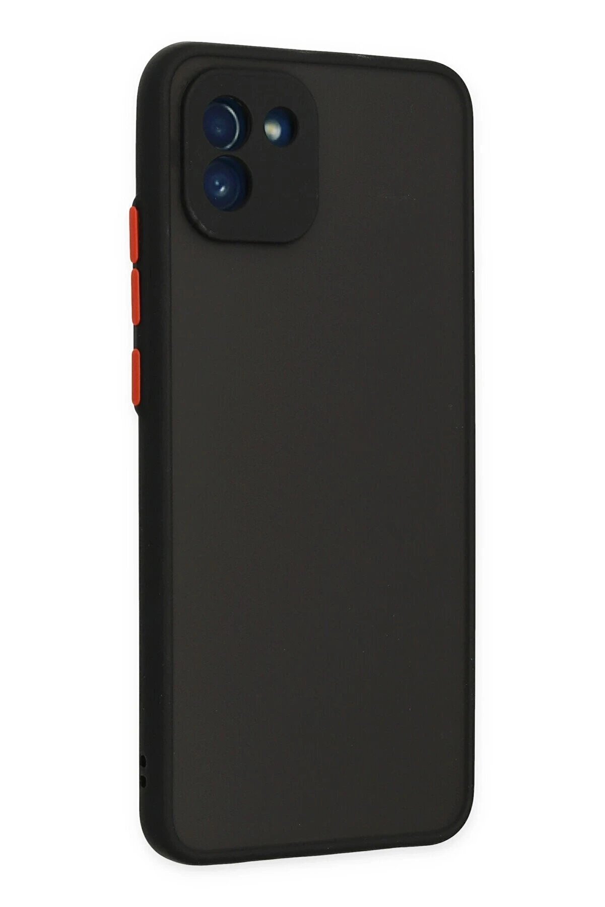 Samsung Galaxy A03 Kılıf Montreal Si̇li̇kon Kapak - Si̇yah - Dropx7091-3604