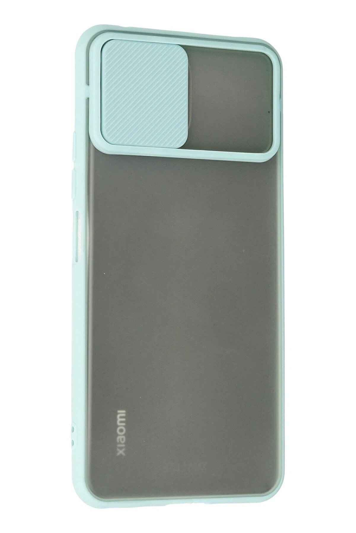 Xi̇aomi̇ Mi̇ 11 Li̇te Kılıf Palm Buzlu Kamera Sürgülü Si̇li̇kon - Turkuaz - Dropx4298-7847