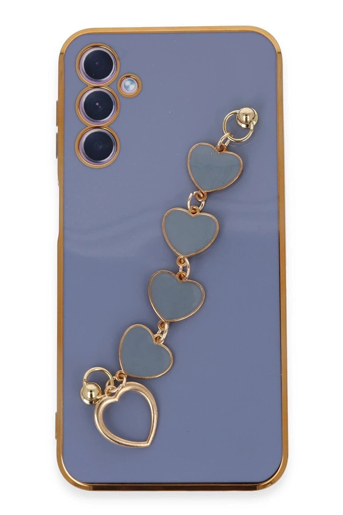 CepteToptan Samsung Galaxy A24 4G Kılıf Esila Silikon - Gri - DROPX9748-7522