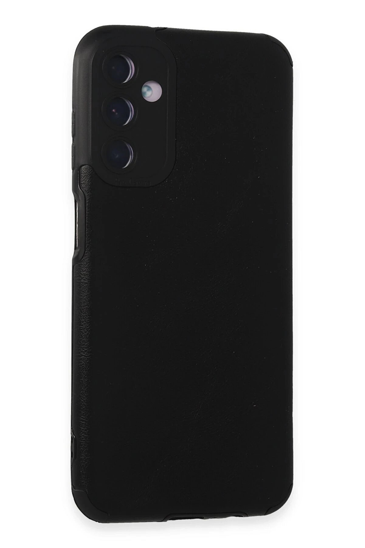 Samsung Galaxy M14 5G Kılıf Loop Deri̇ Si̇li̇kon - Si̇yah - Dropx6538-3531