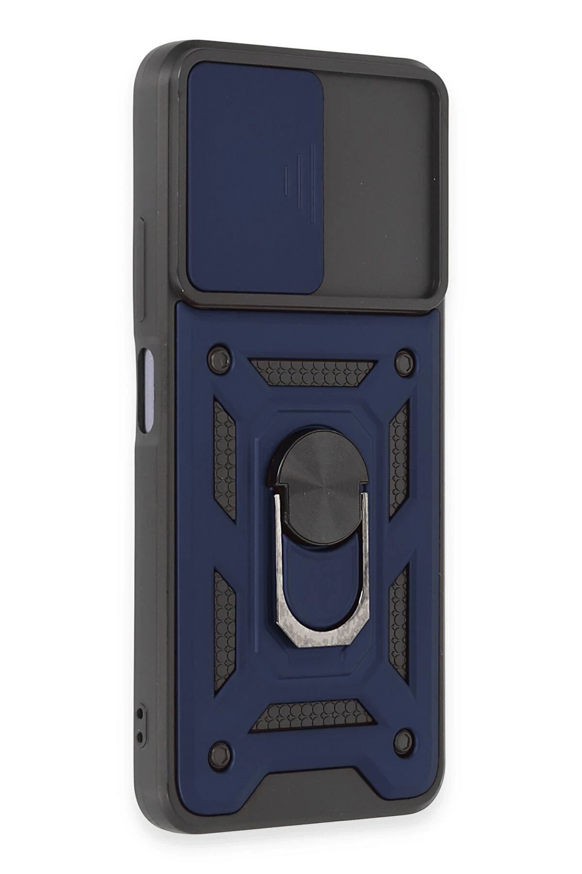 Xi̇aomi̇ Redmi̇ Note 12 5G Kılıf Pars Lens Y&uuml;z&uuml;kl&uuml; Si̇li̇kon - Laci̇vert - Dropx1342-2653