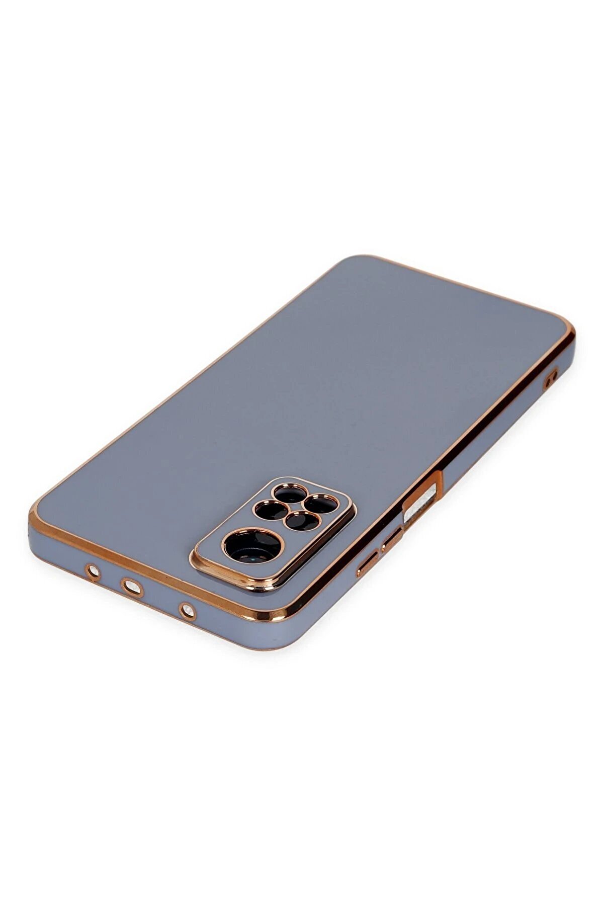 Xi̇aomi̇ Mi̇ 10T Kılıf Volet Si̇li̇kon - Mavi̇