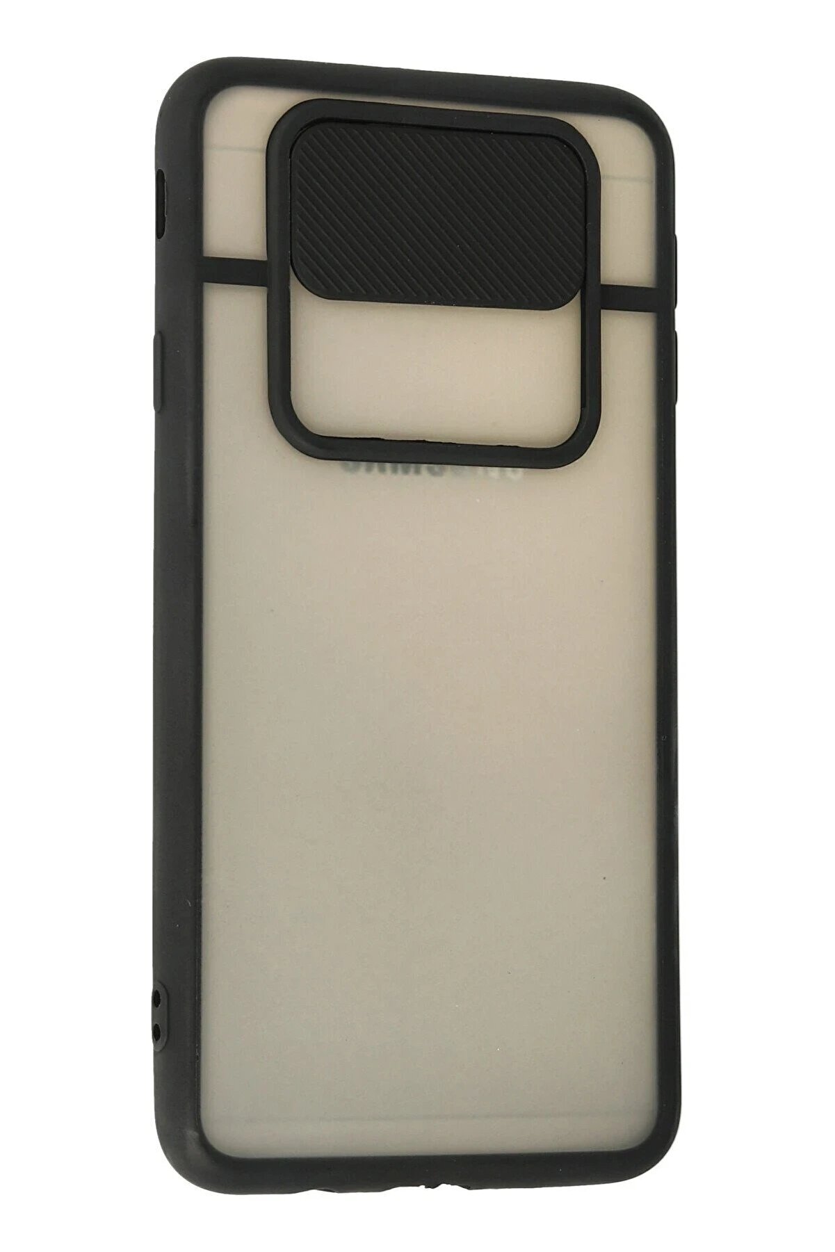 Samsung Galaxy J7 Pri̇me Kılıf Palm Buzlu Kamera Sürgülü Si̇li̇kon - Si̇yah - Dropx4131-3727