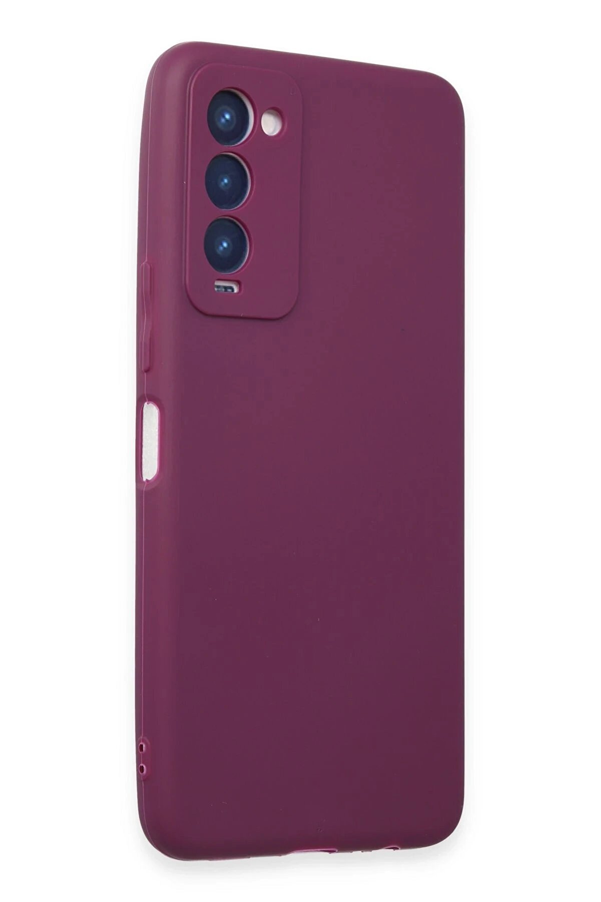 Tecno Camon 18 Kılıf Fi̇rst Si̇li̇kon - Mor - Dropx8533-2239