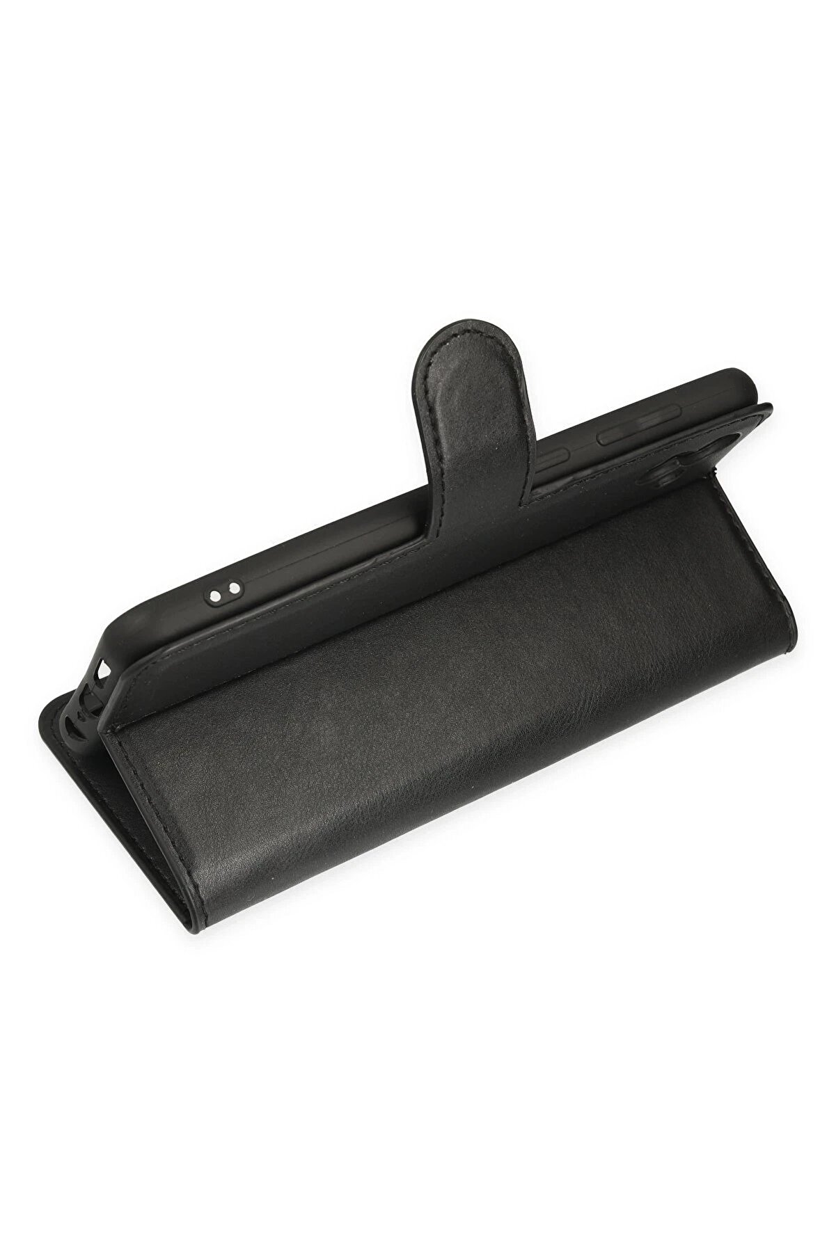 Samsung Galaxy A04 Kılıf Trend S Plus Kapaklı Kılıf - Si̇yah - Dropx3939-7798