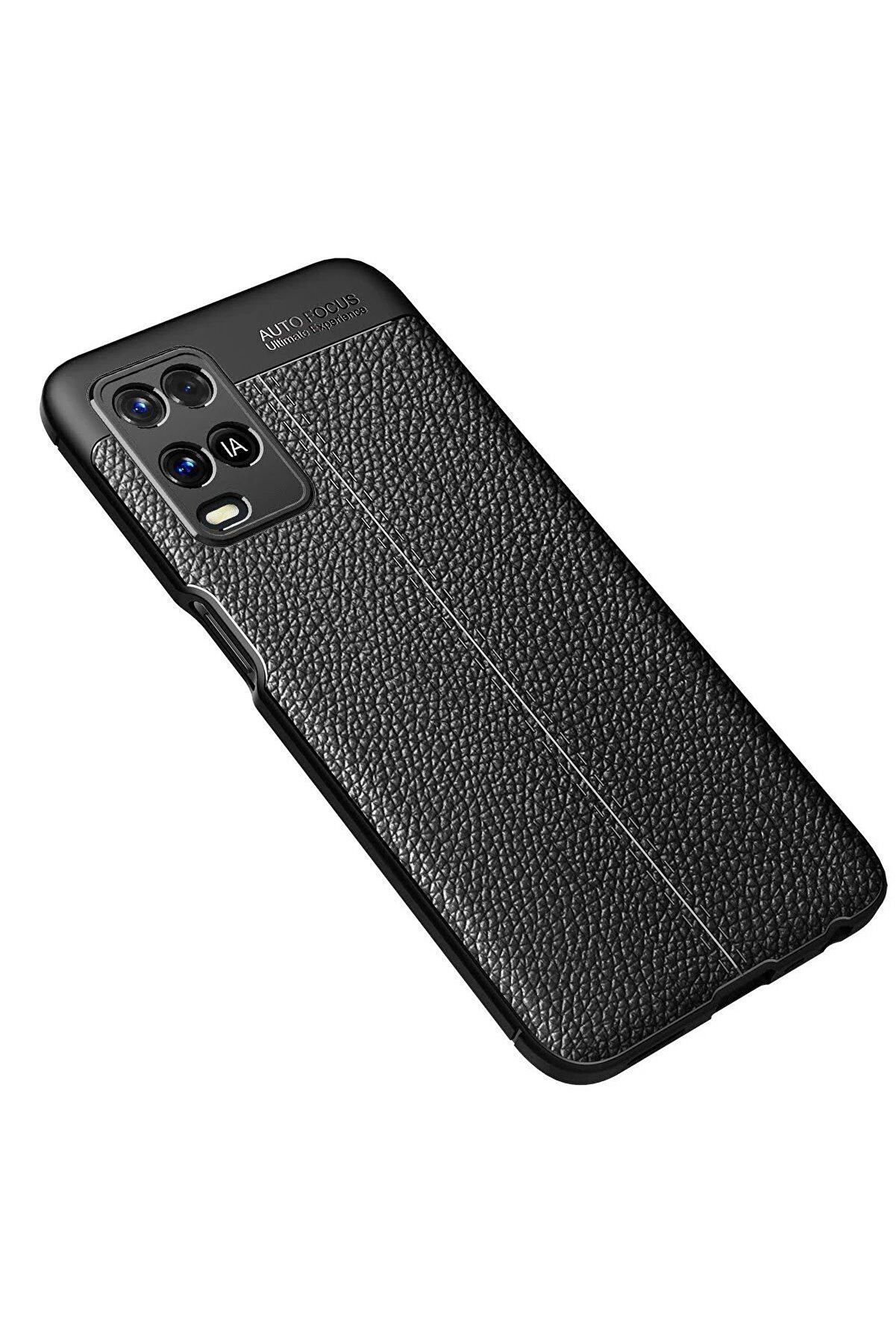 Oppo A54 4G Kılıf Auto Focus Kapak - Si̇yah - Dropx7032-5059